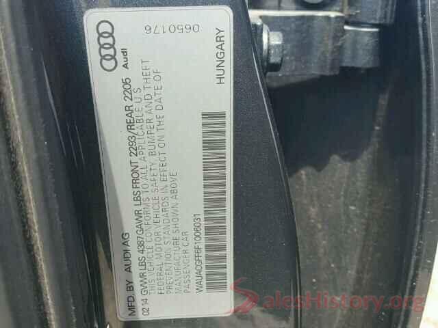 4T1B11HKXKU243808 2015 AUDI A3