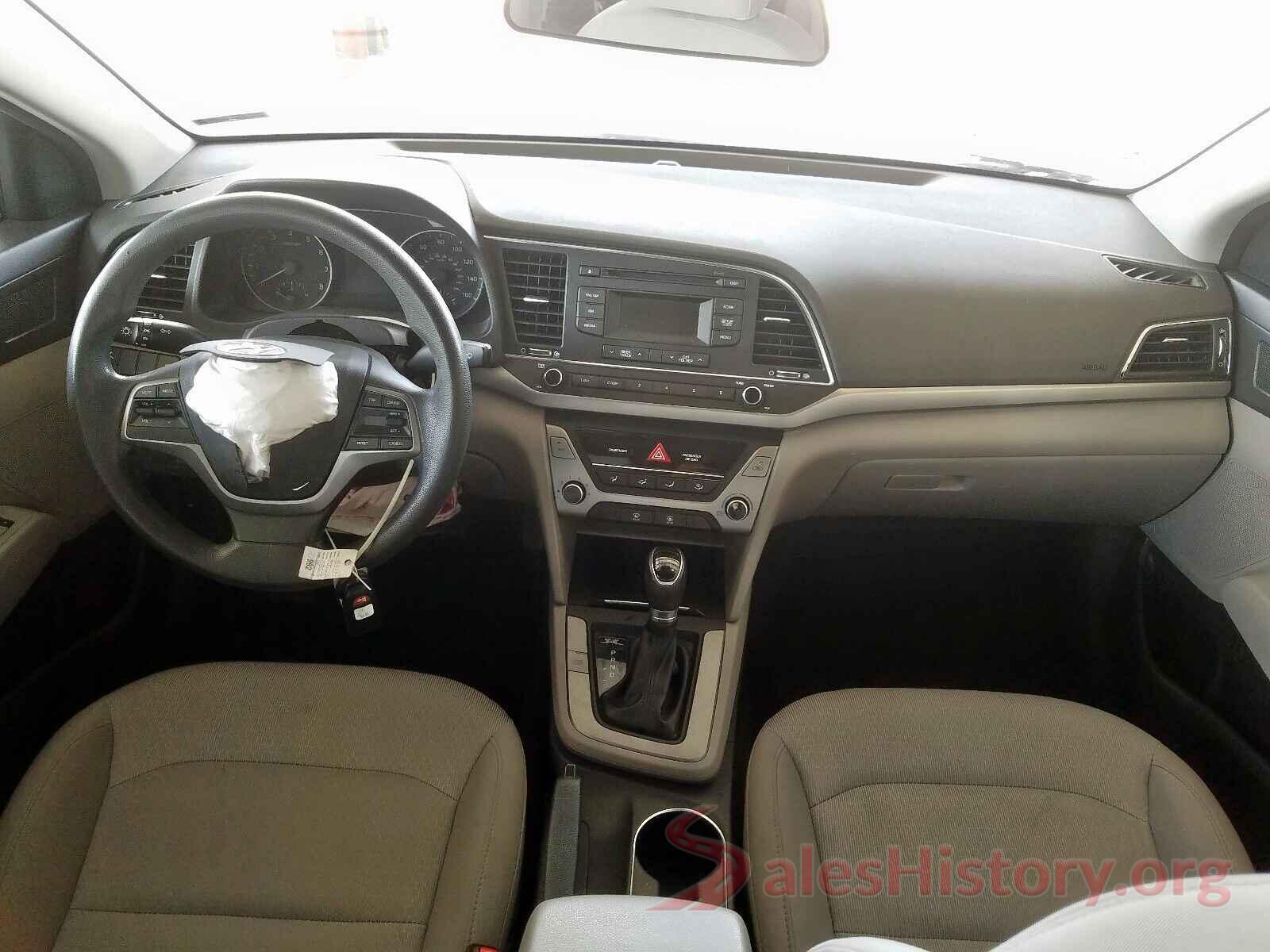 5TFRZ5CN3JX058291 2017 HYUNDAI ELANTRA