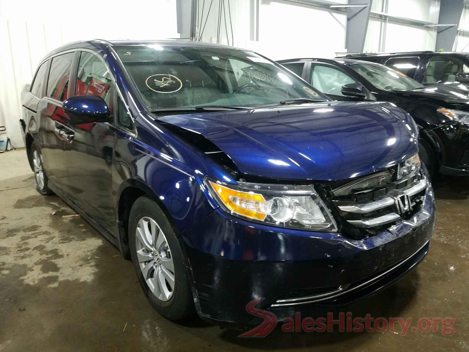 5FNRL5H65GB057827 2016 HONDA ODYSSEY