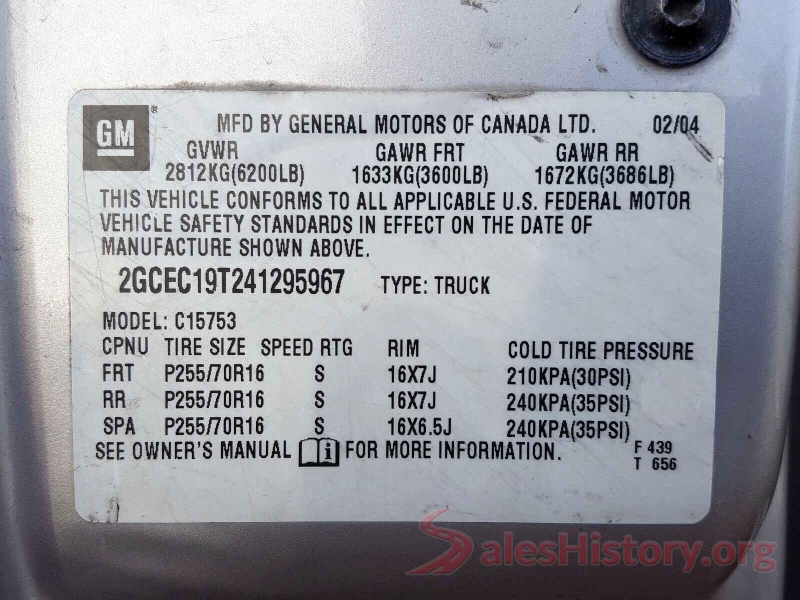 KM8J3CA4XJU606538 2004 CHEVROLET SILVERADO