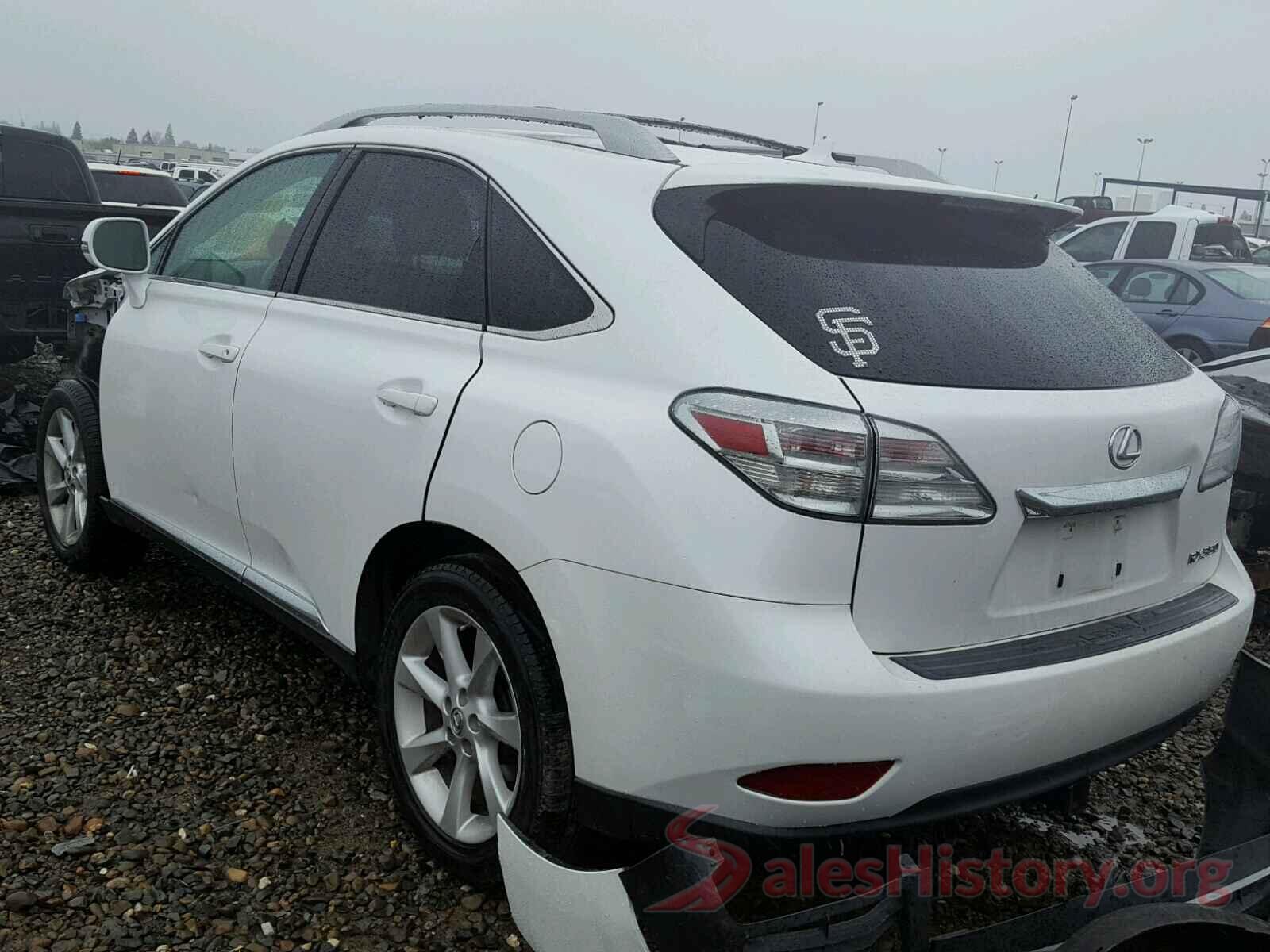 JTDEAMDE1MJ006602 2011 LEXUS RX350