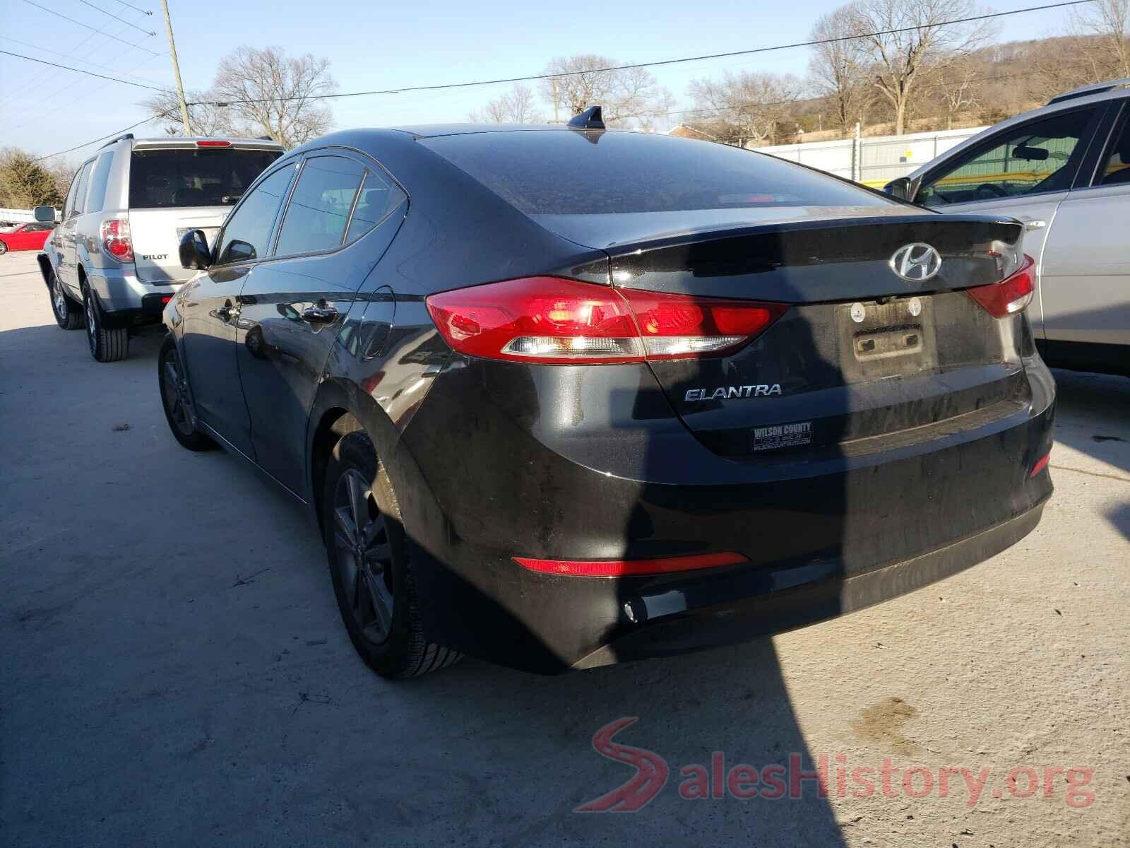 5NPD84LF4JH237550 2018 HYUNDAI ELANTRA