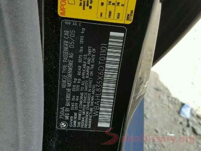 1G1ZD5ST8LF082232 2006 BMW 7 SERIES