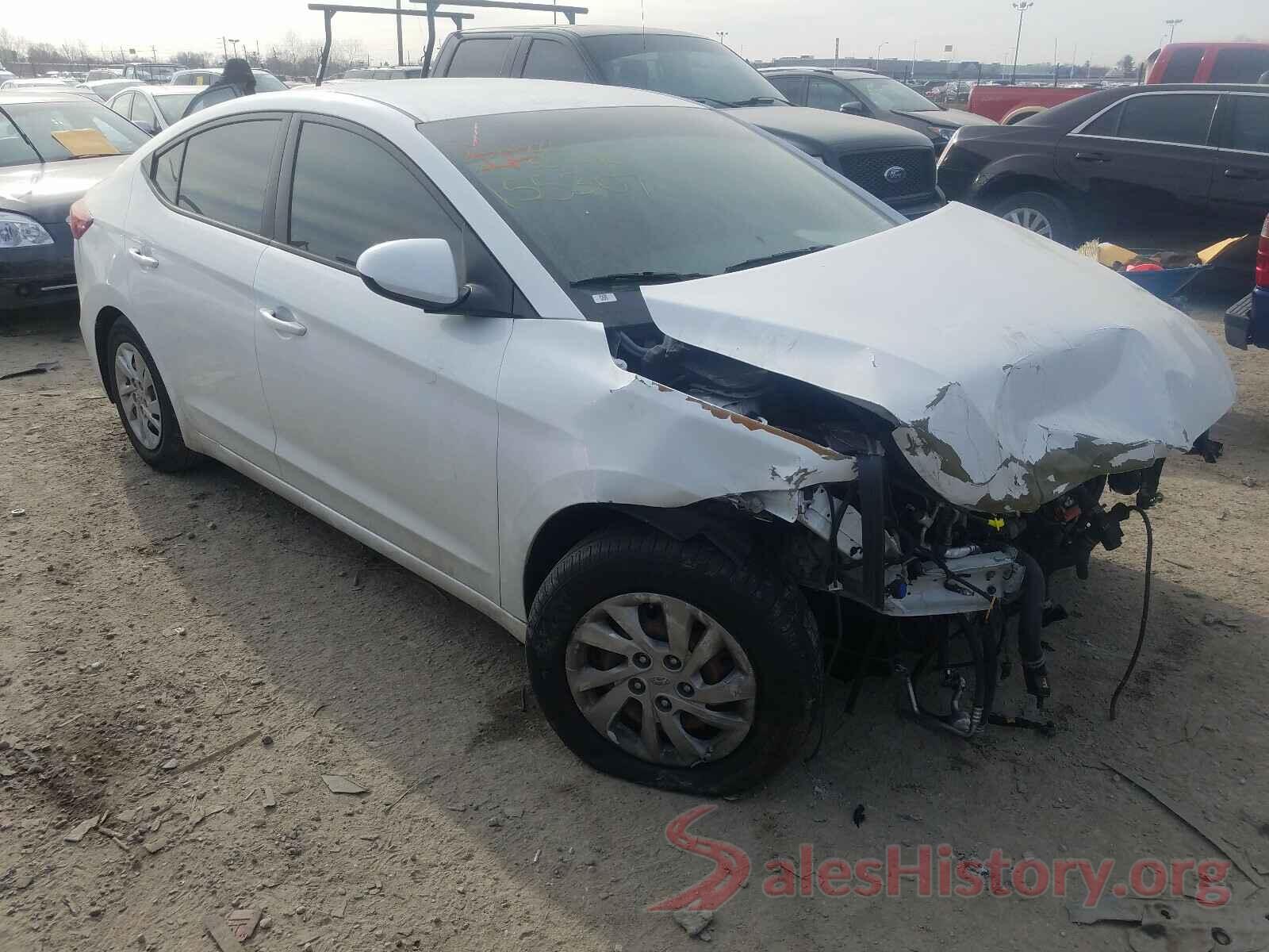 5NPD74LF5HH155307 2017 HYUNDAI ELANTRA