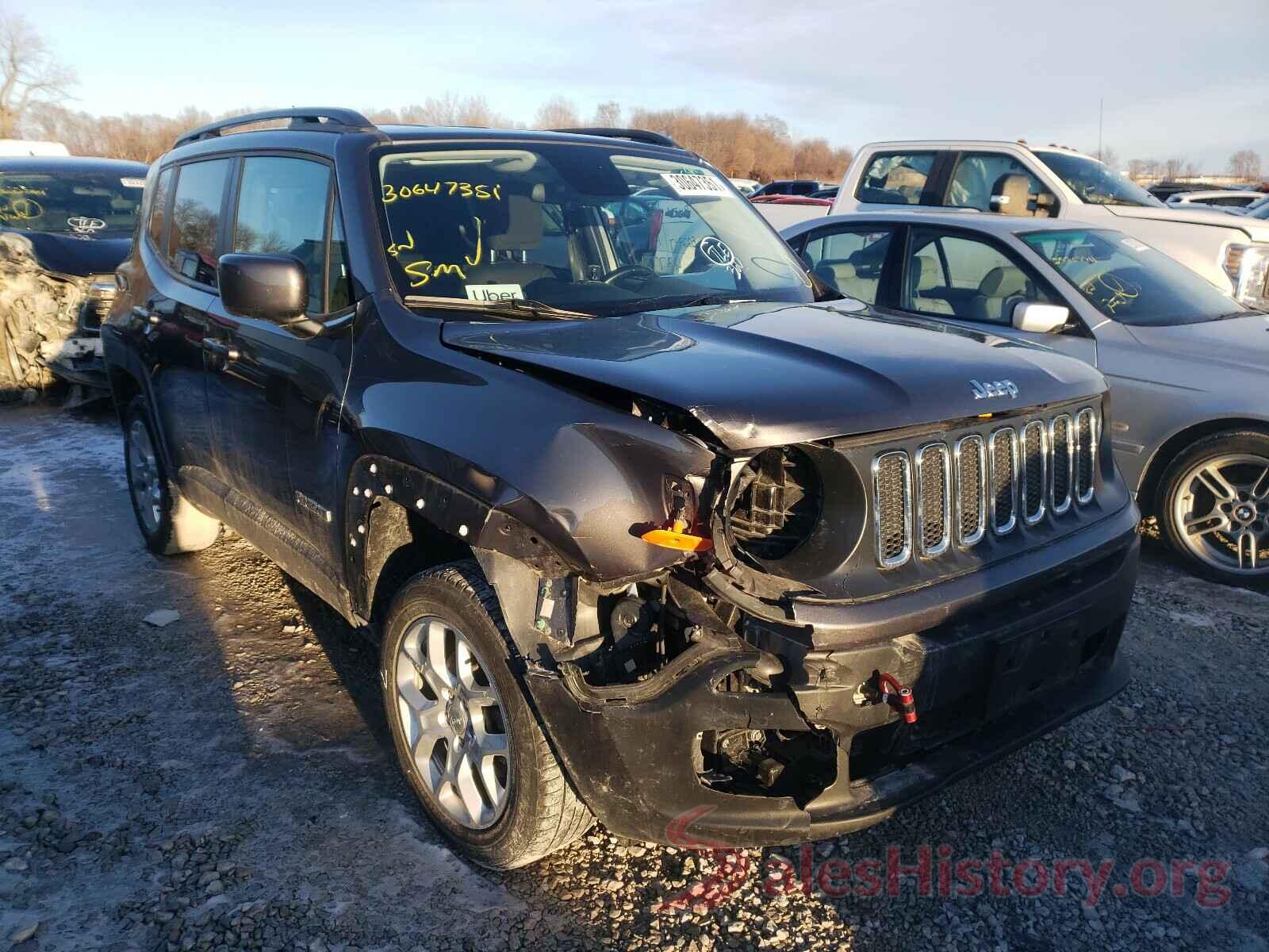 ZACCJBBB1HPG44357 2017 JEEP RENEGADE