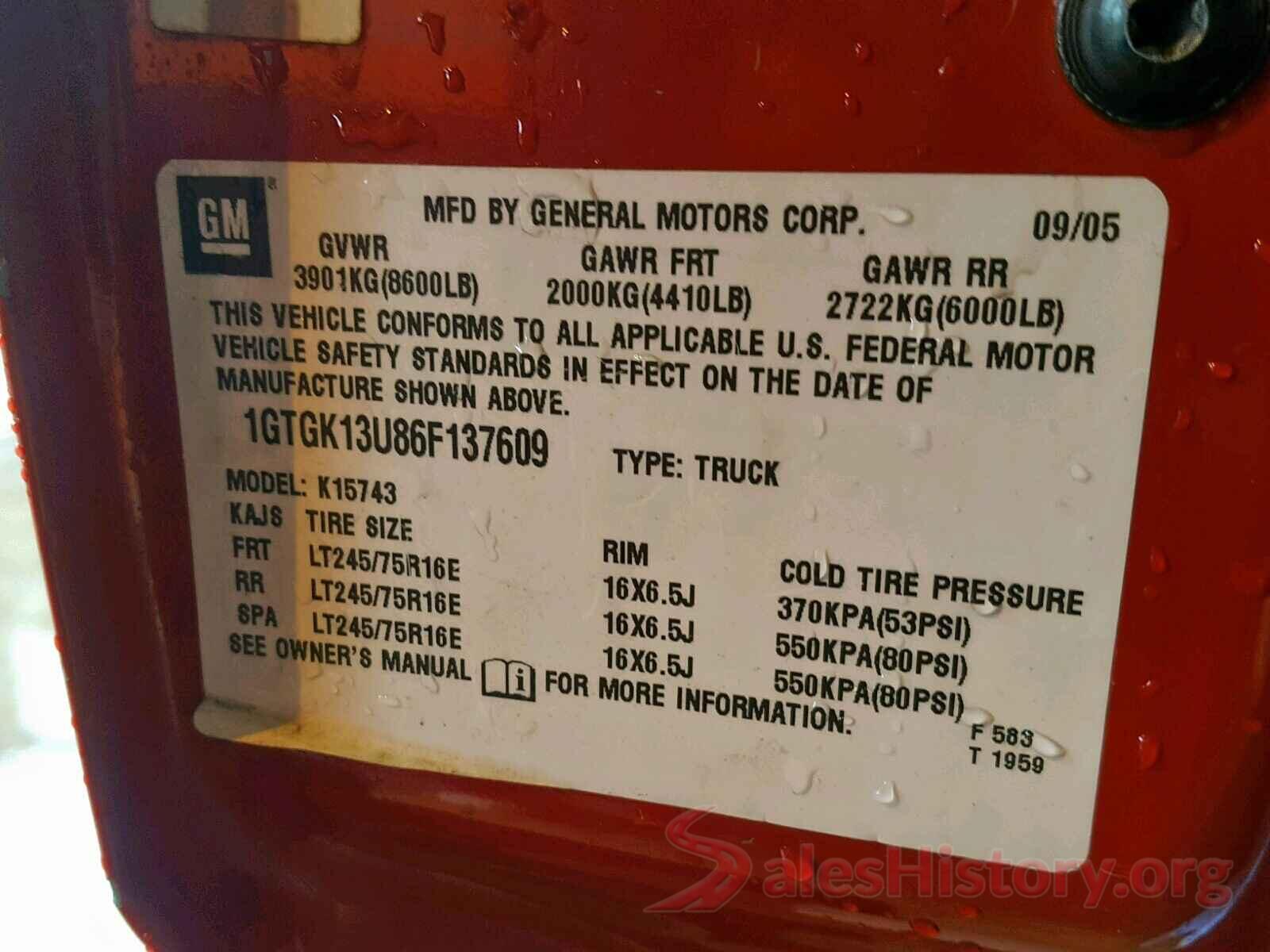 WDC0G4KB1GF070383 2006 GMC SIERRA K15