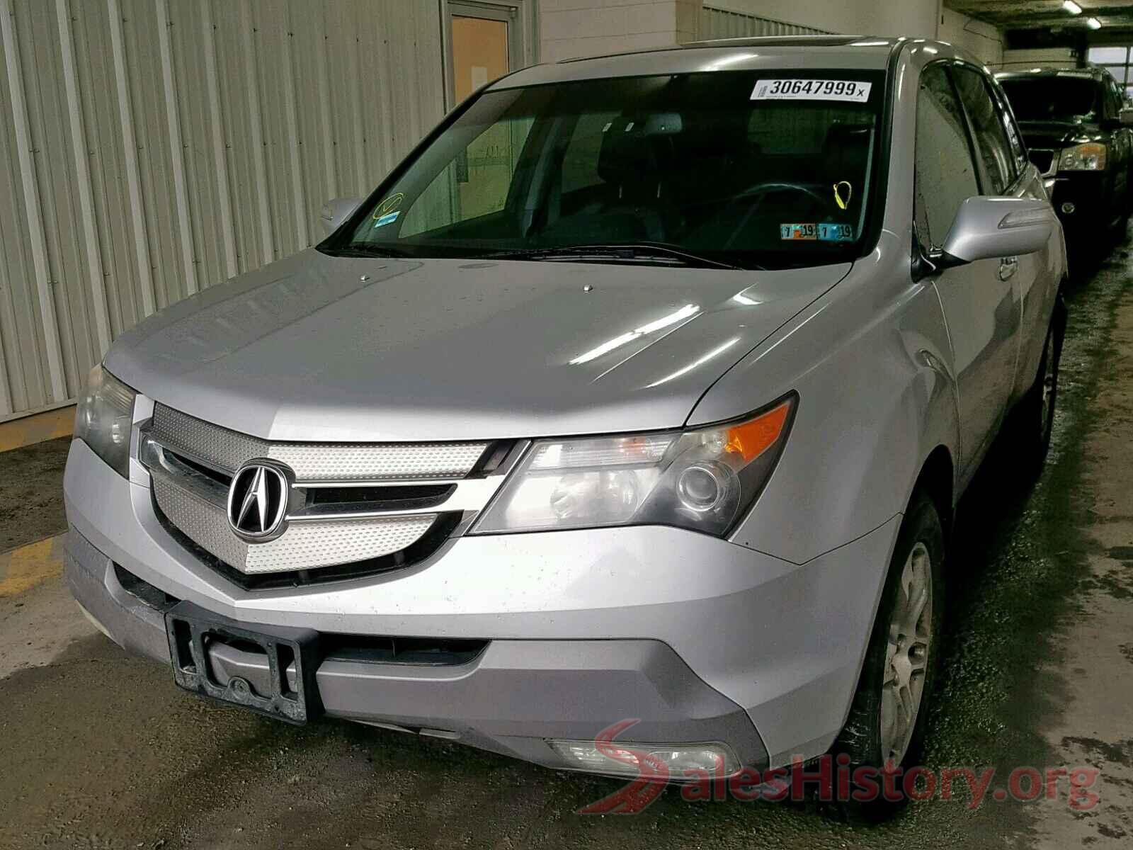 5FNRL6H58KB122756 2009 ACURA MDX