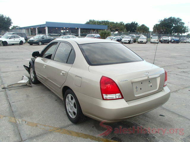 5YFBURHE0GP542054 2001 HYUNDAI ELANTRA