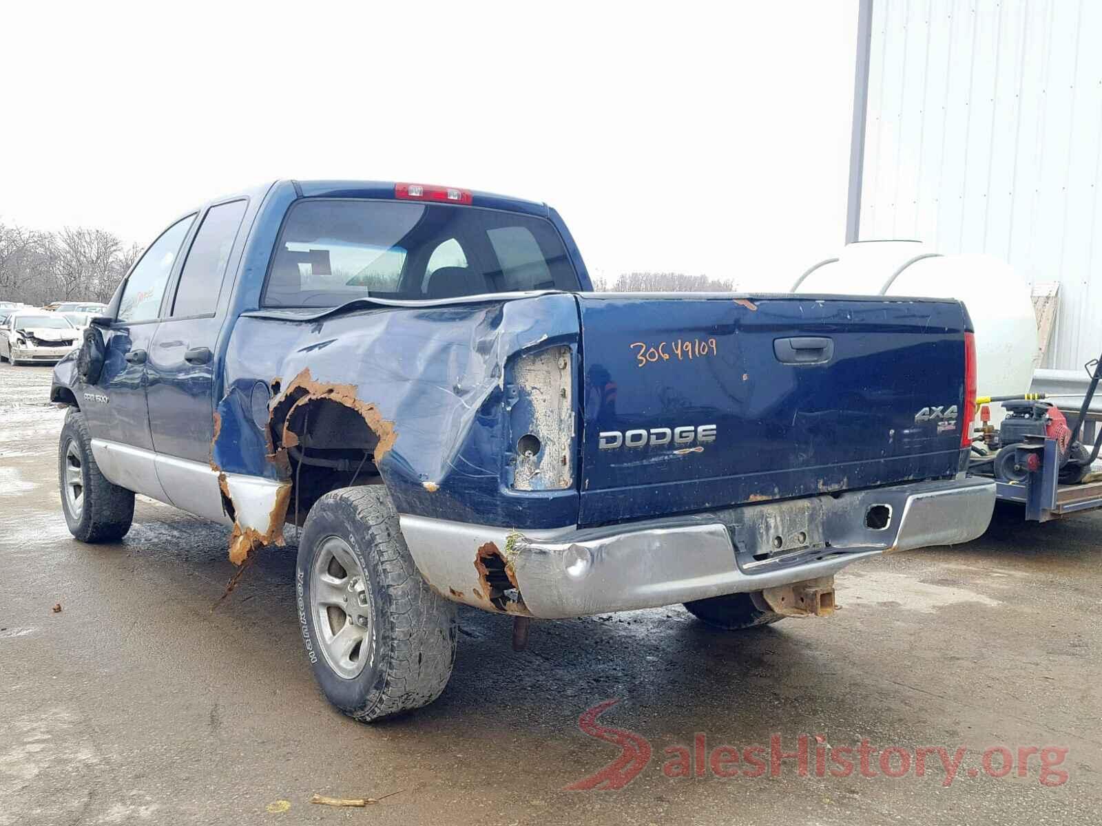 3VWF17AT6HM605591 2003 DODGE RAM 1500 S