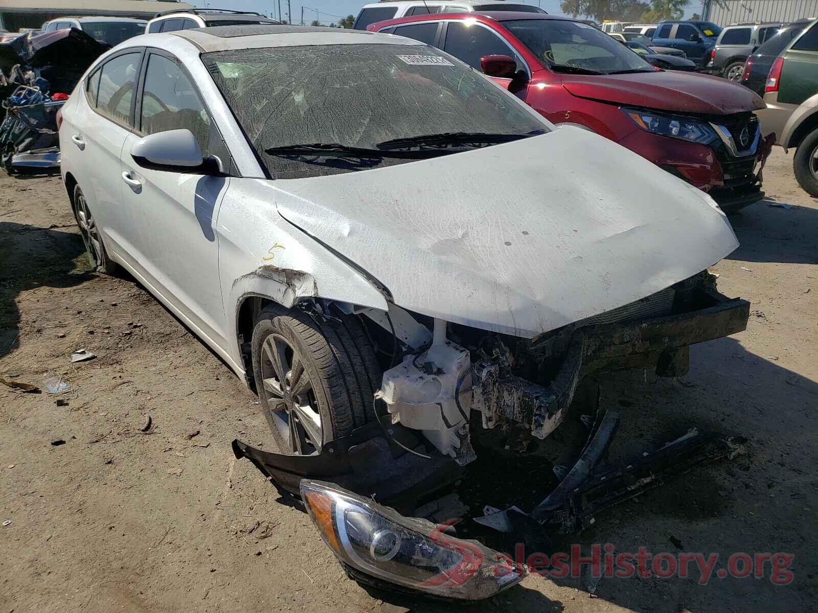 5NPD84LF8JH395891 2018 HYUNDAI ELANTRA