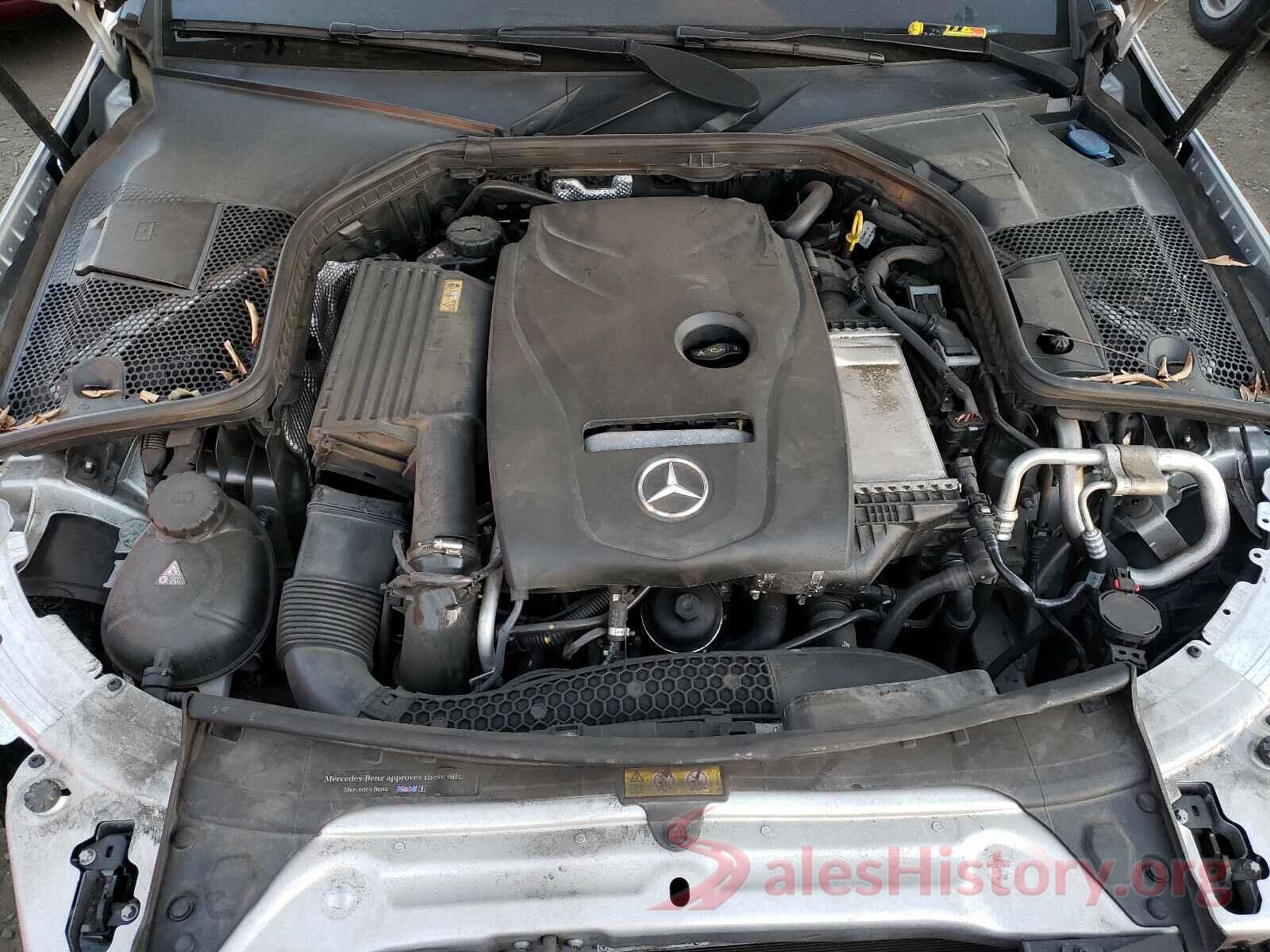 55SWF4JBXHU183855 2017 MERCEDES-BENZ C CLASS