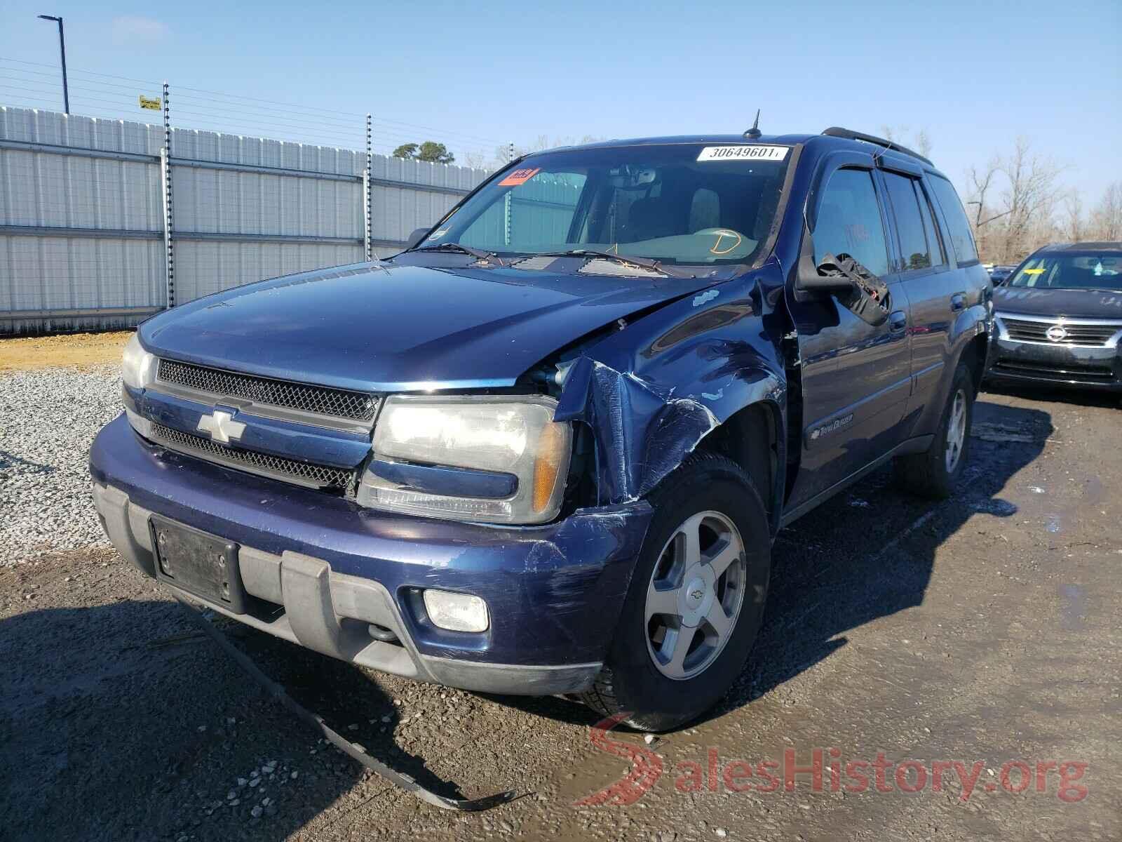 3FA6P0HD9KR112480 2004 CHEVROLET TRAILBLAZE