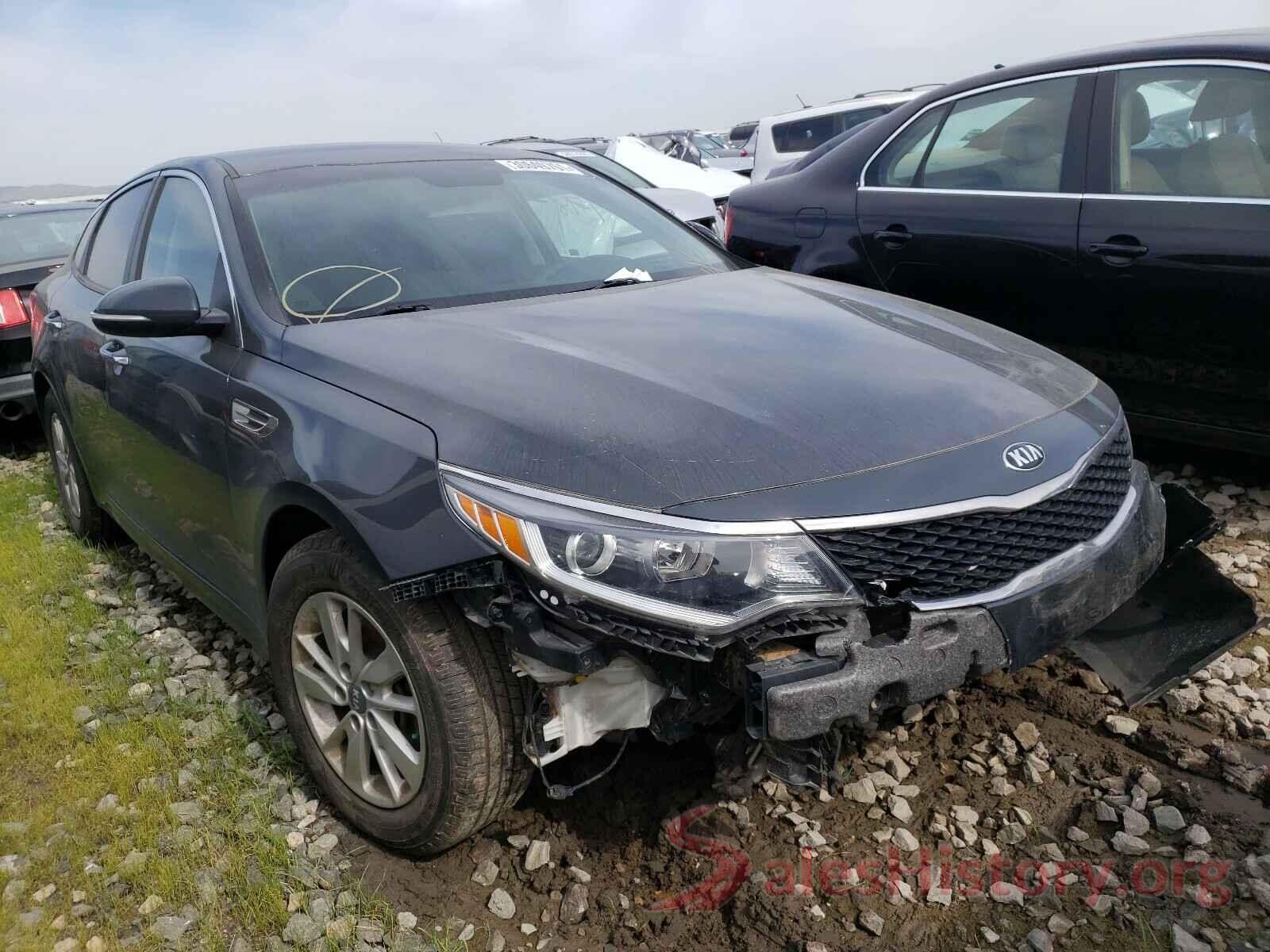 KNAGT4L37G5070513 2016 KIA OPTIMA