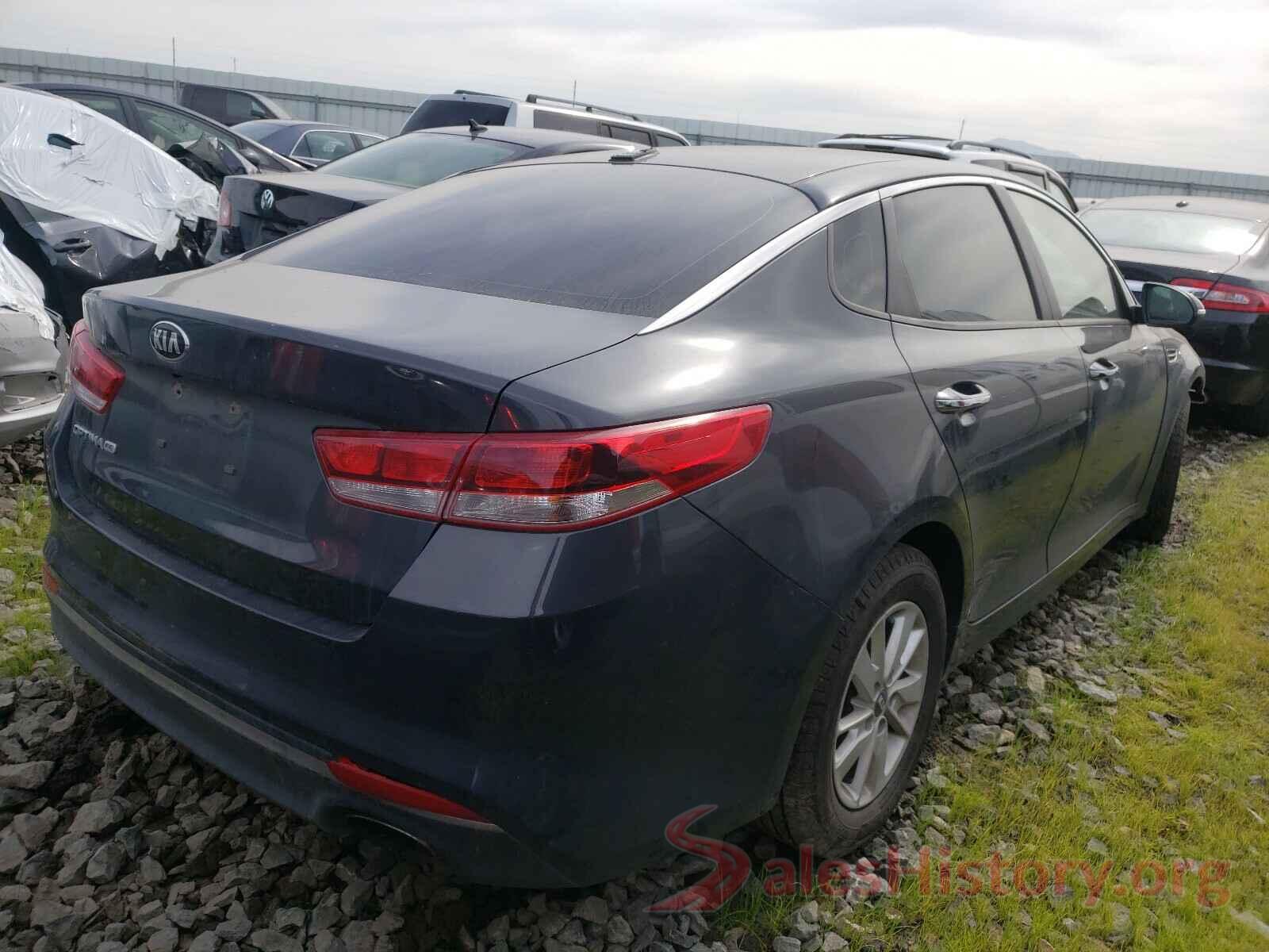 KNAGT4L37G5070513 2016 KIA OPTIMA