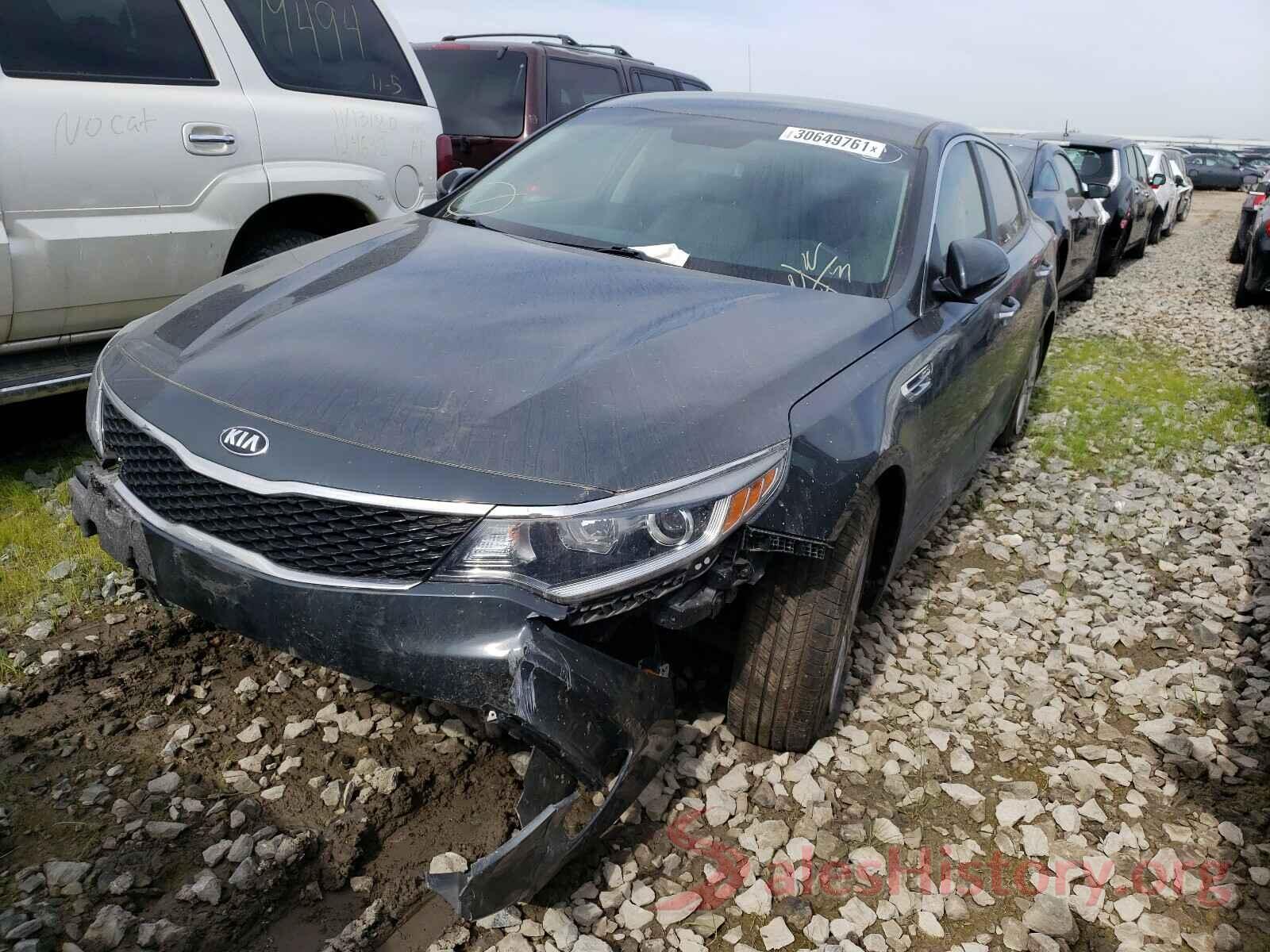 KNAGT4L37G5070513 2016 KIA OPTIMA