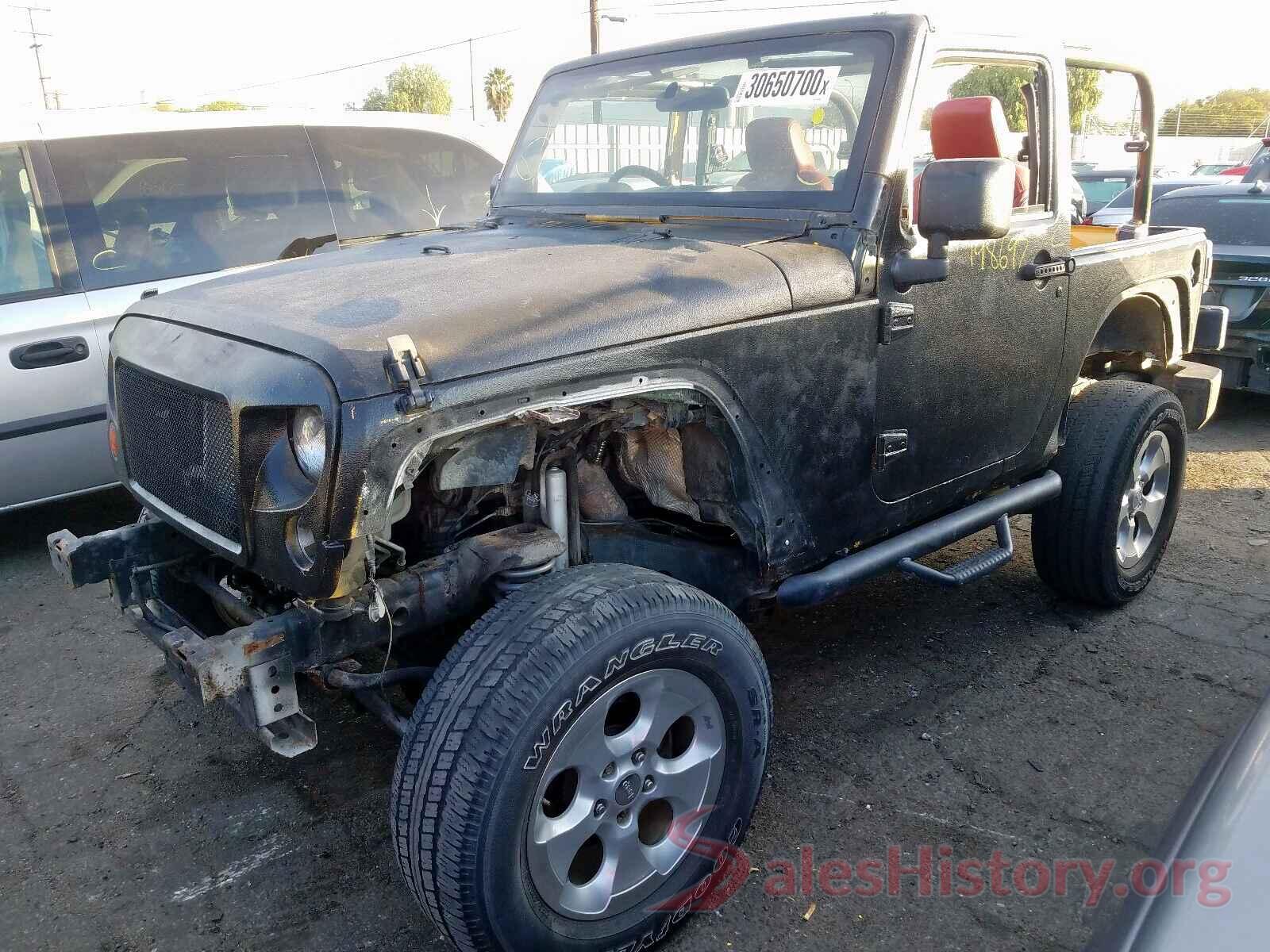 3MYDLBYV1HY161061 2008 JEEP WRANGLER