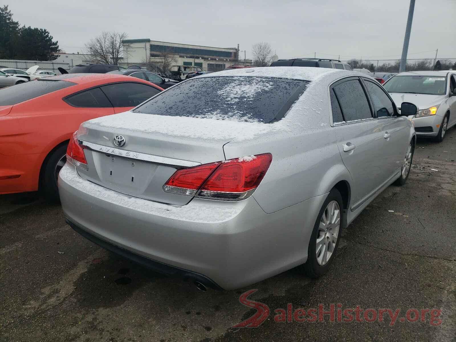 2T1BURHE7JC010761 2012 TOYOTA AVALON