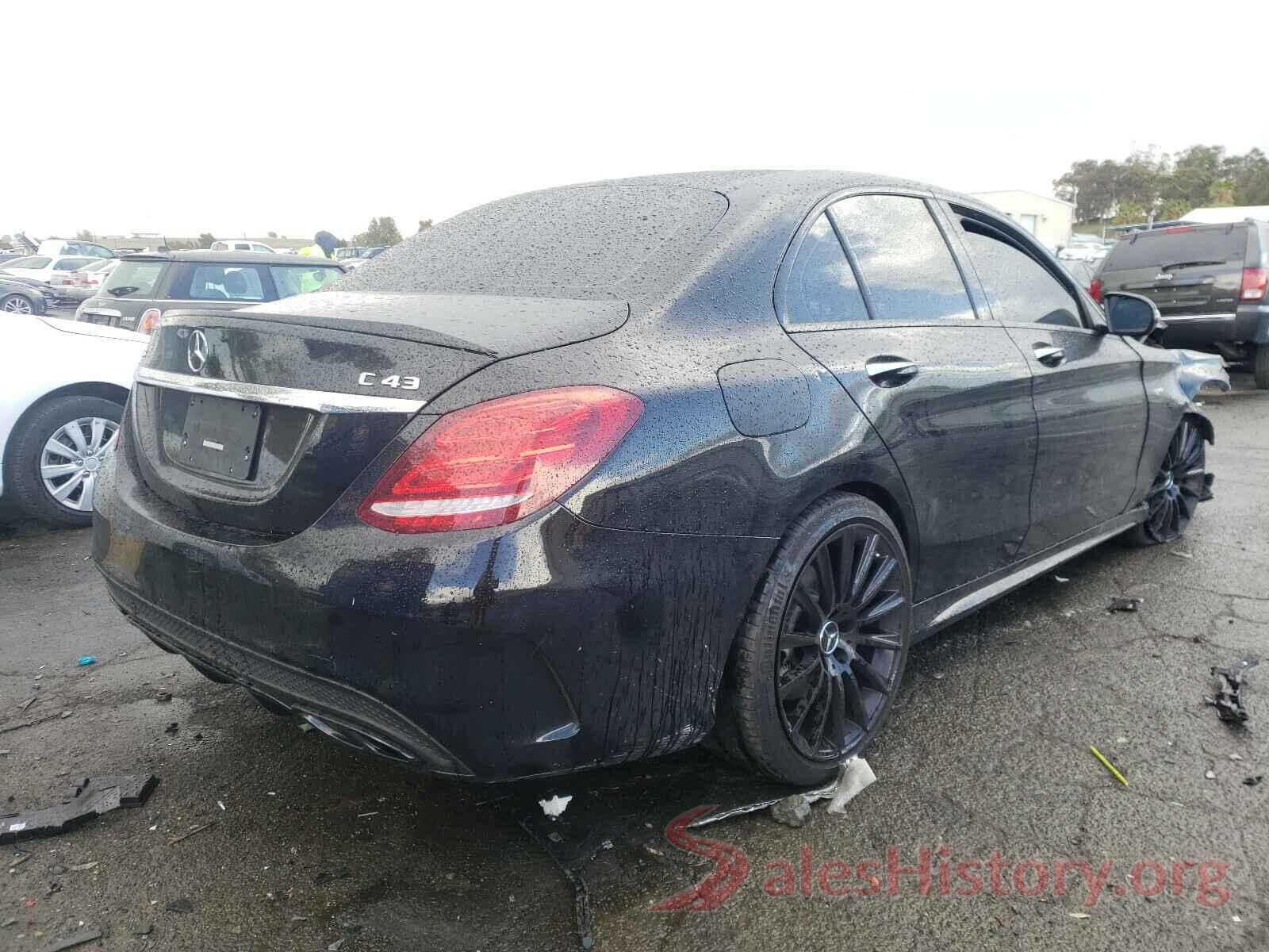 55SWF6EB1HU191381 2017 MERCEDES-BENZ C CLASS