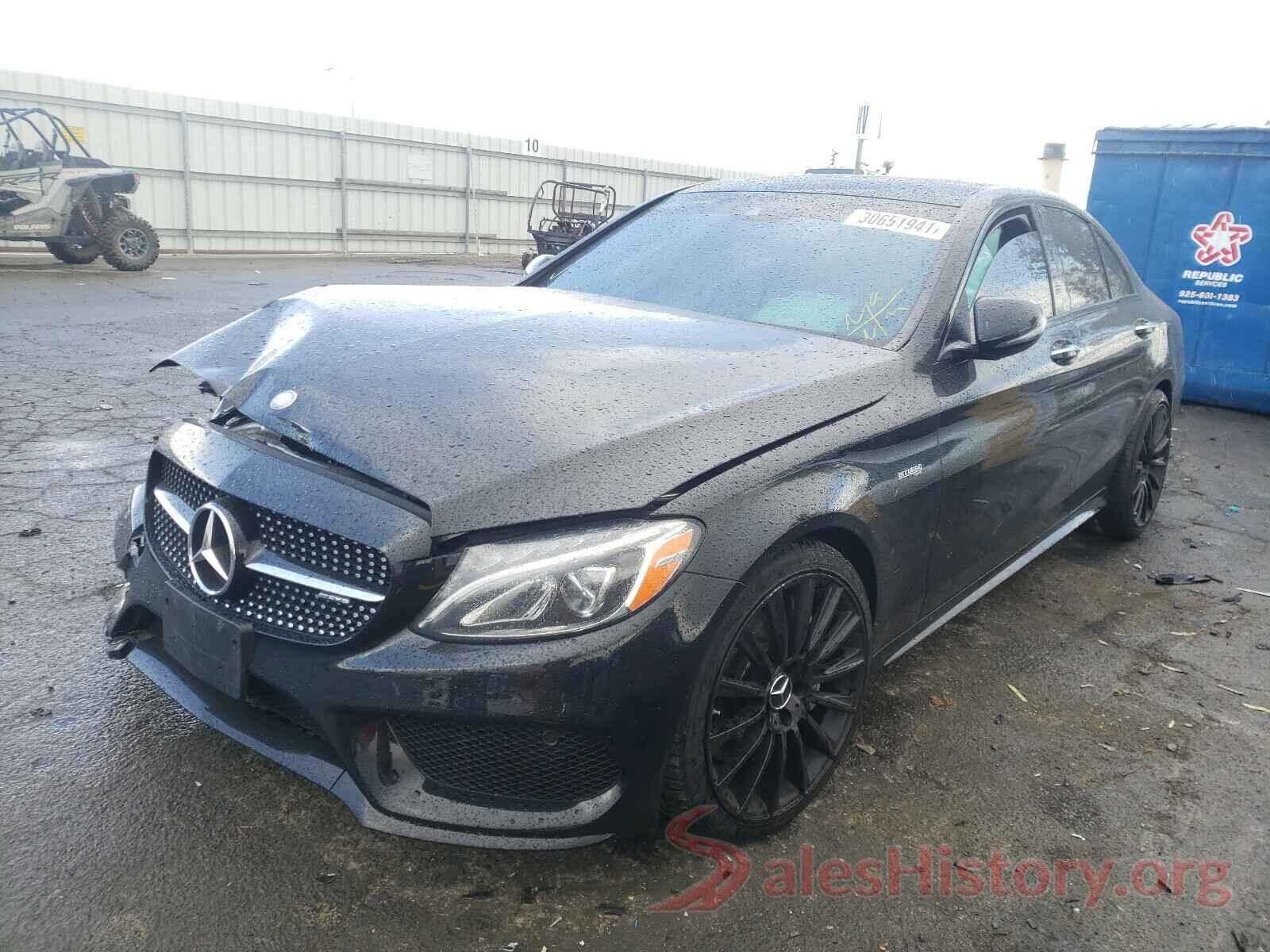 55SWF6EB1HU191381 2017 MERCEDES-BENZ C CLASS