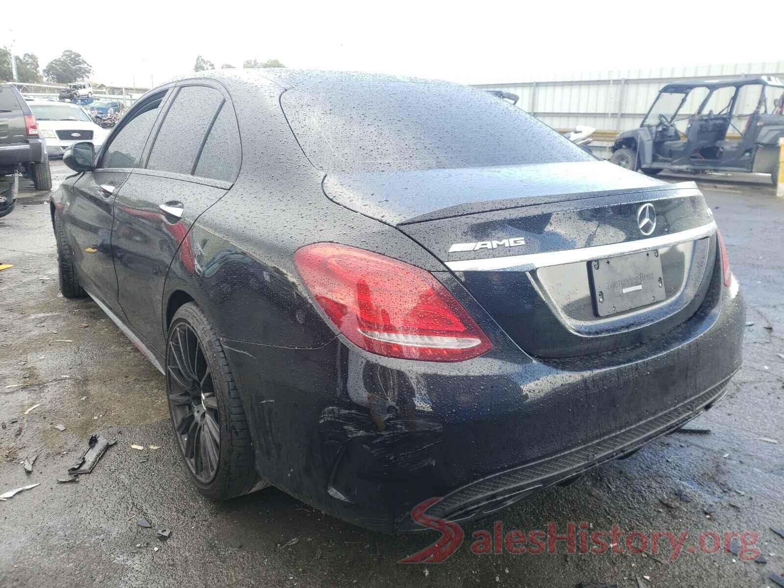 55SWF6EB1HU191381 2017 MERCEDES-BENZ C CLASS