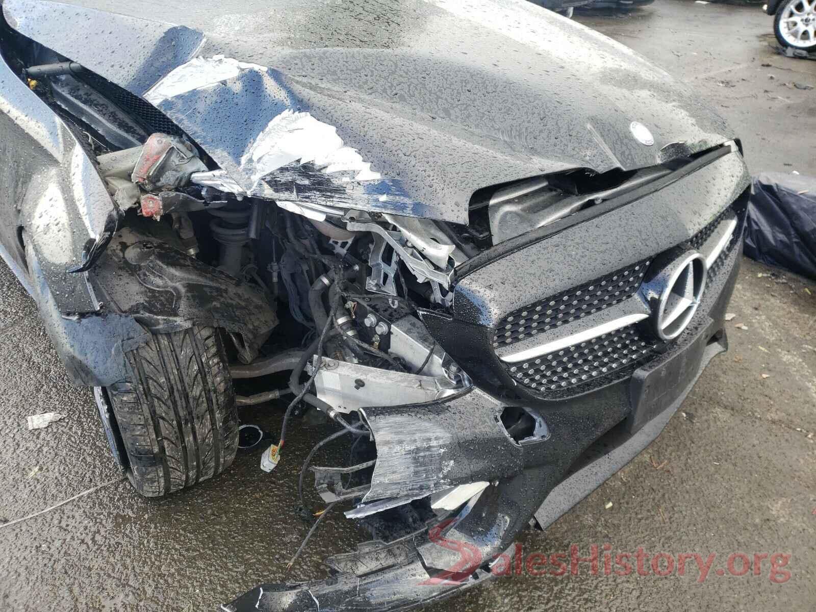 55SWF6EB1HU191381 2017 MERCEDES-BENZ C CLASS