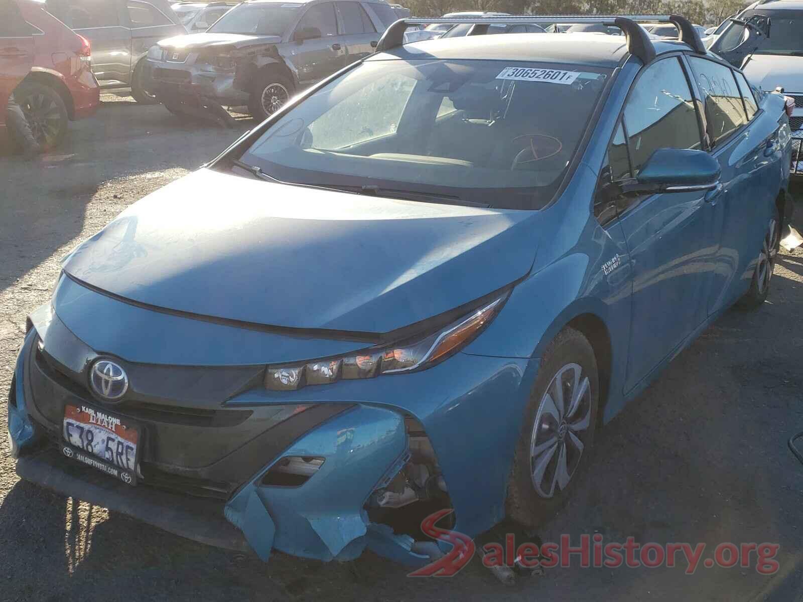 JTDKARFP8K3105109 2019 TOYOTA PRIUS