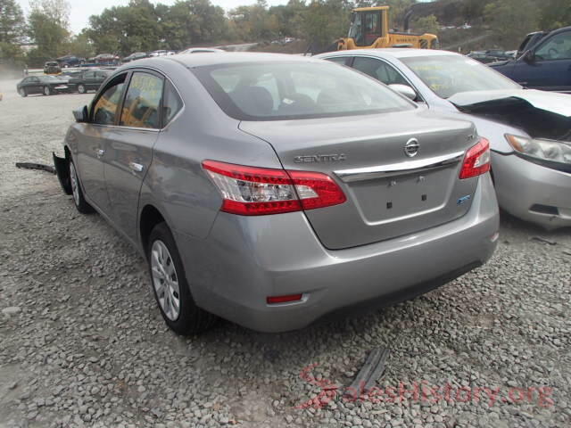 3VW6T7AU1KM004521 2014 NISSAN SENTRA