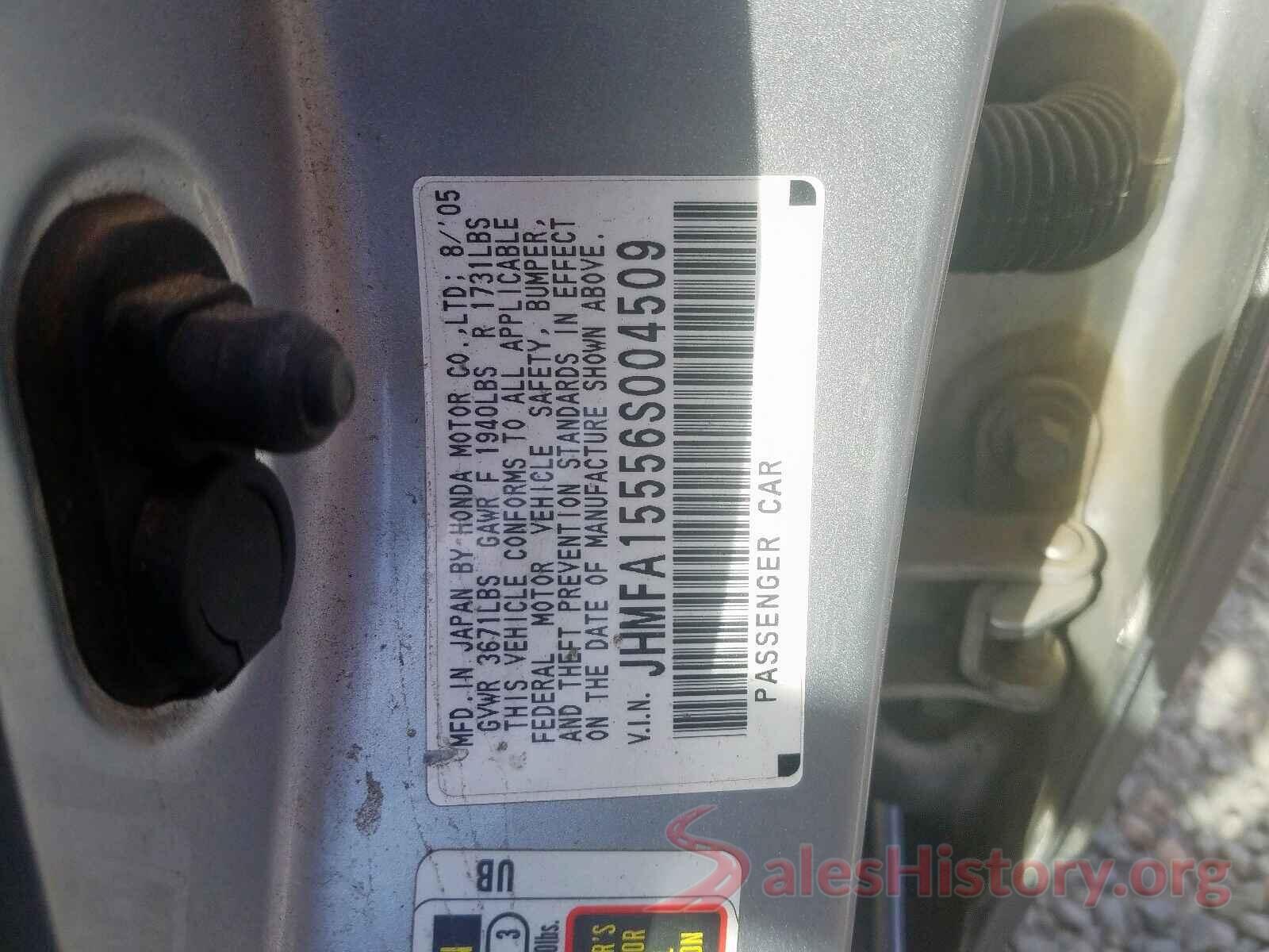 2T1BURHE8GC568398 2006 HONDA CIVIC