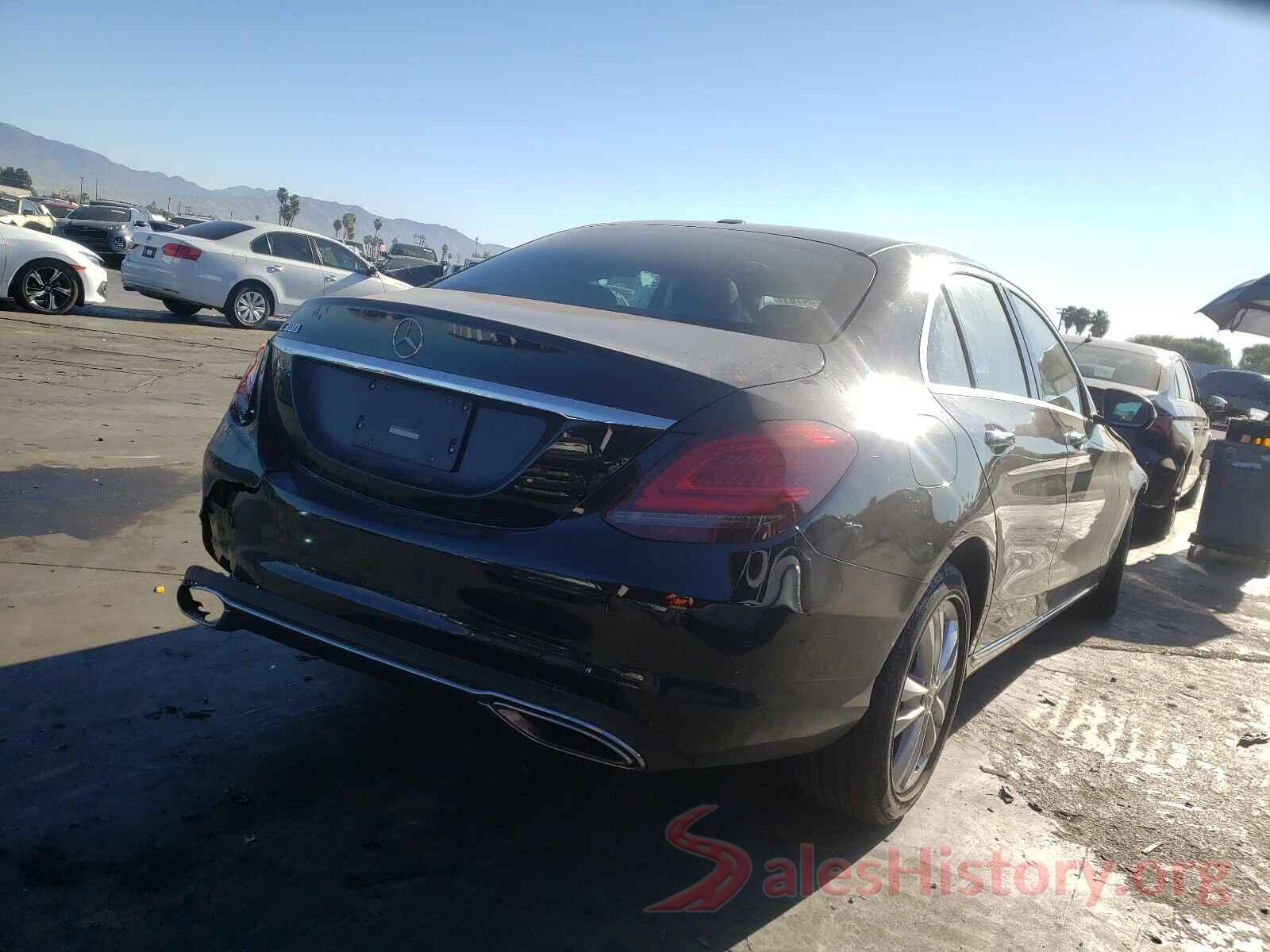 55SWF8DB2KU315064 2019 MERCEDES-BENZ C CLASS