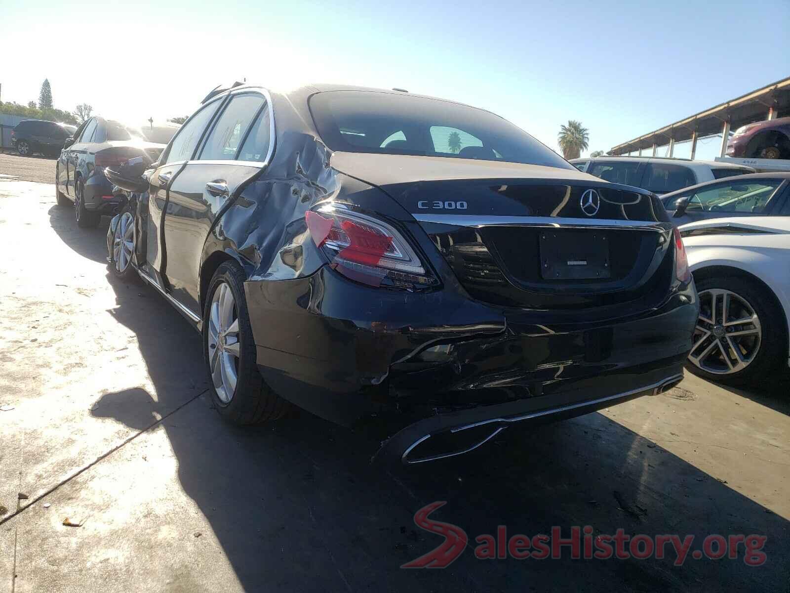 55SWF8DB2KU315064 2019 MERCEDES-BENZ C CLASS