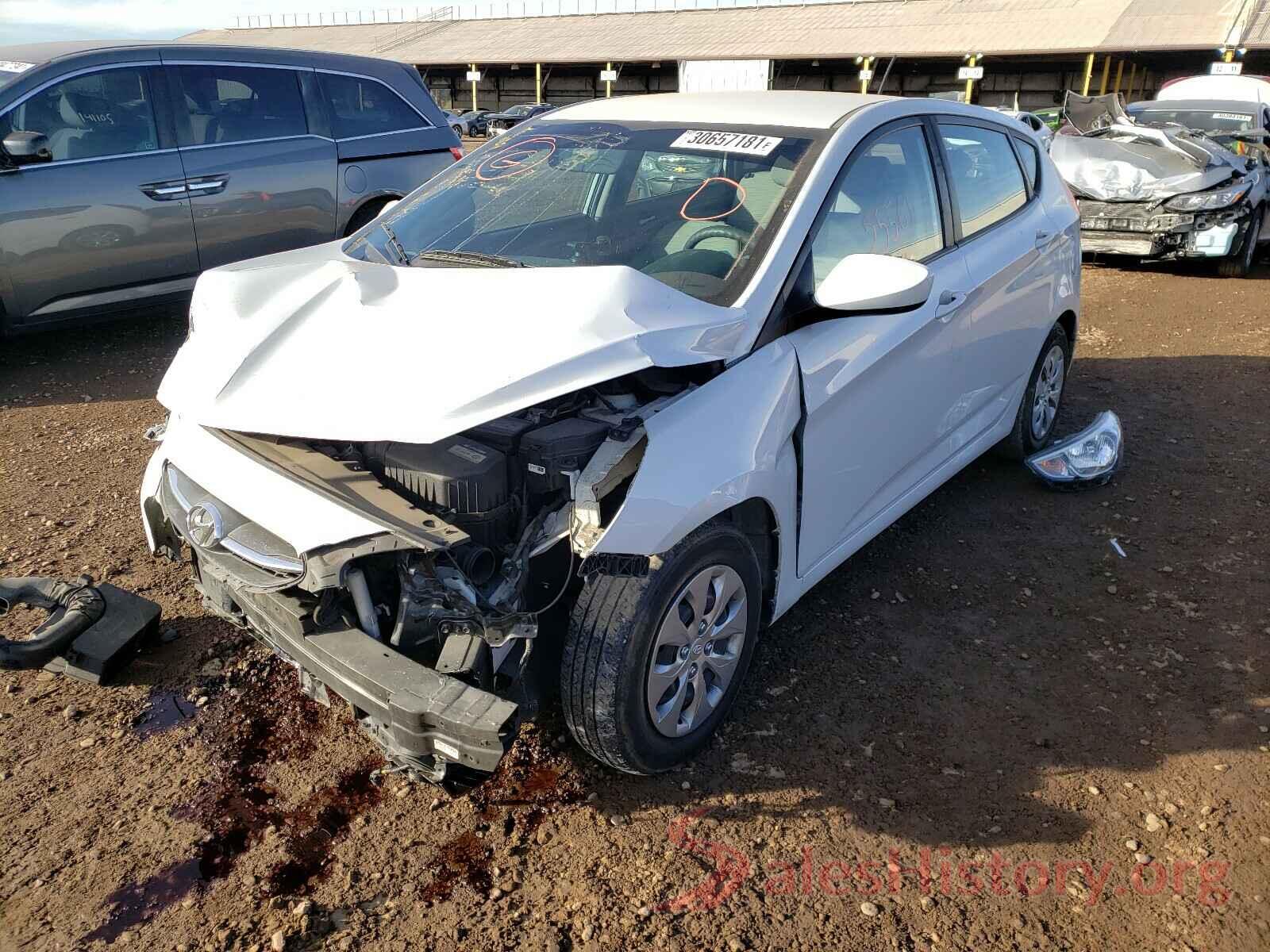 KMHCT5AE2HU365677 2018 HYUNDAI ACCENT