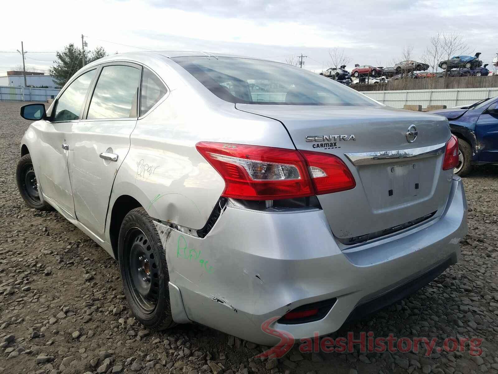 3N1AB7AP3HY248010 2017 NISSAN SENTRA