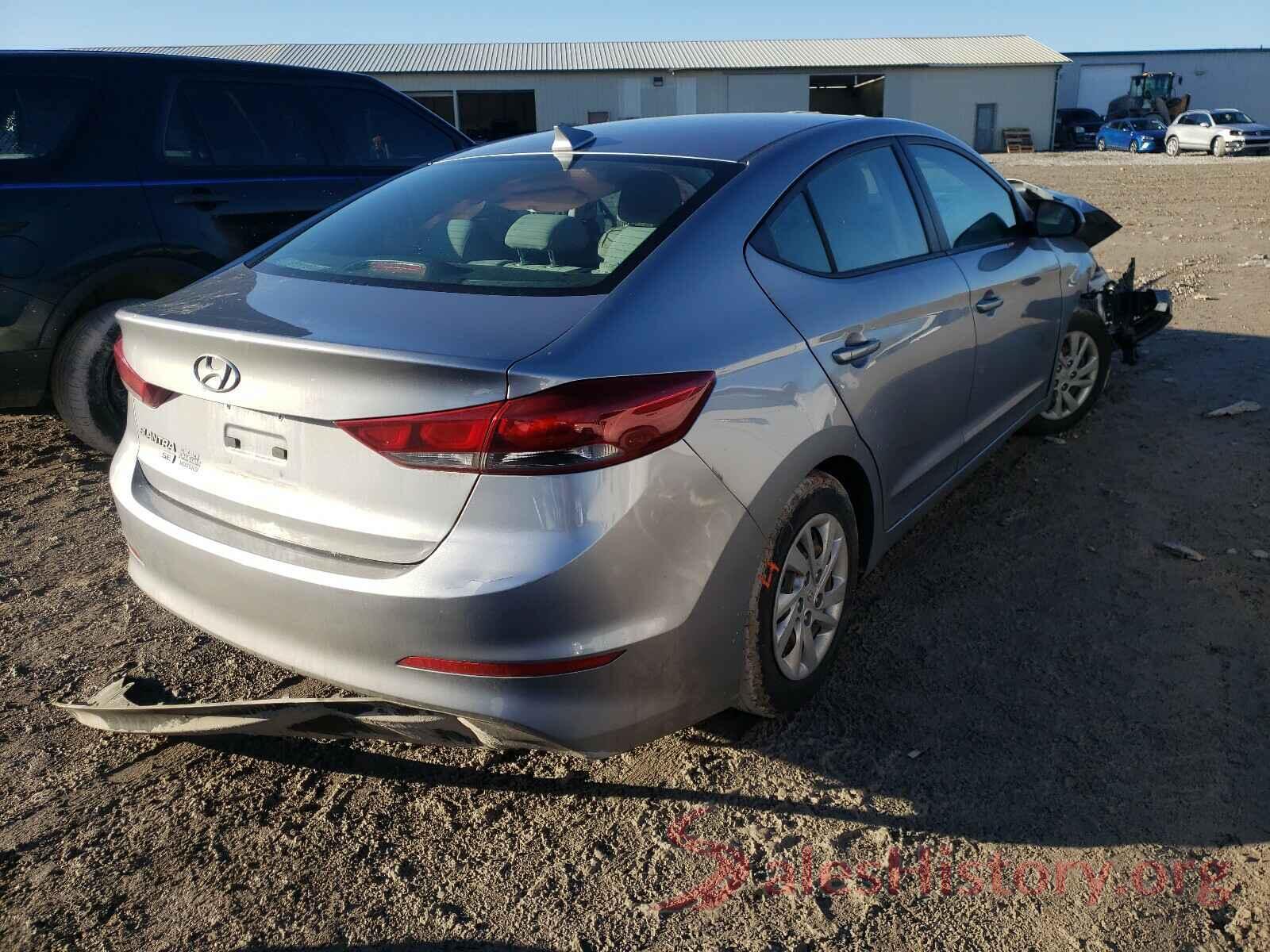 5NPD74LF7HH200375 2017 HYUNDAI ELANTRA