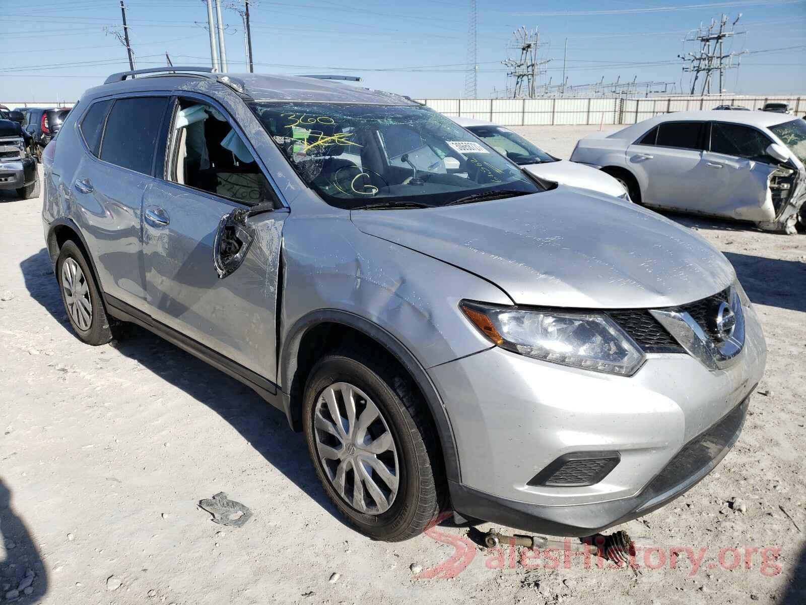 KNMAT2MVXGP645625 2016 NISSAN ROGUE