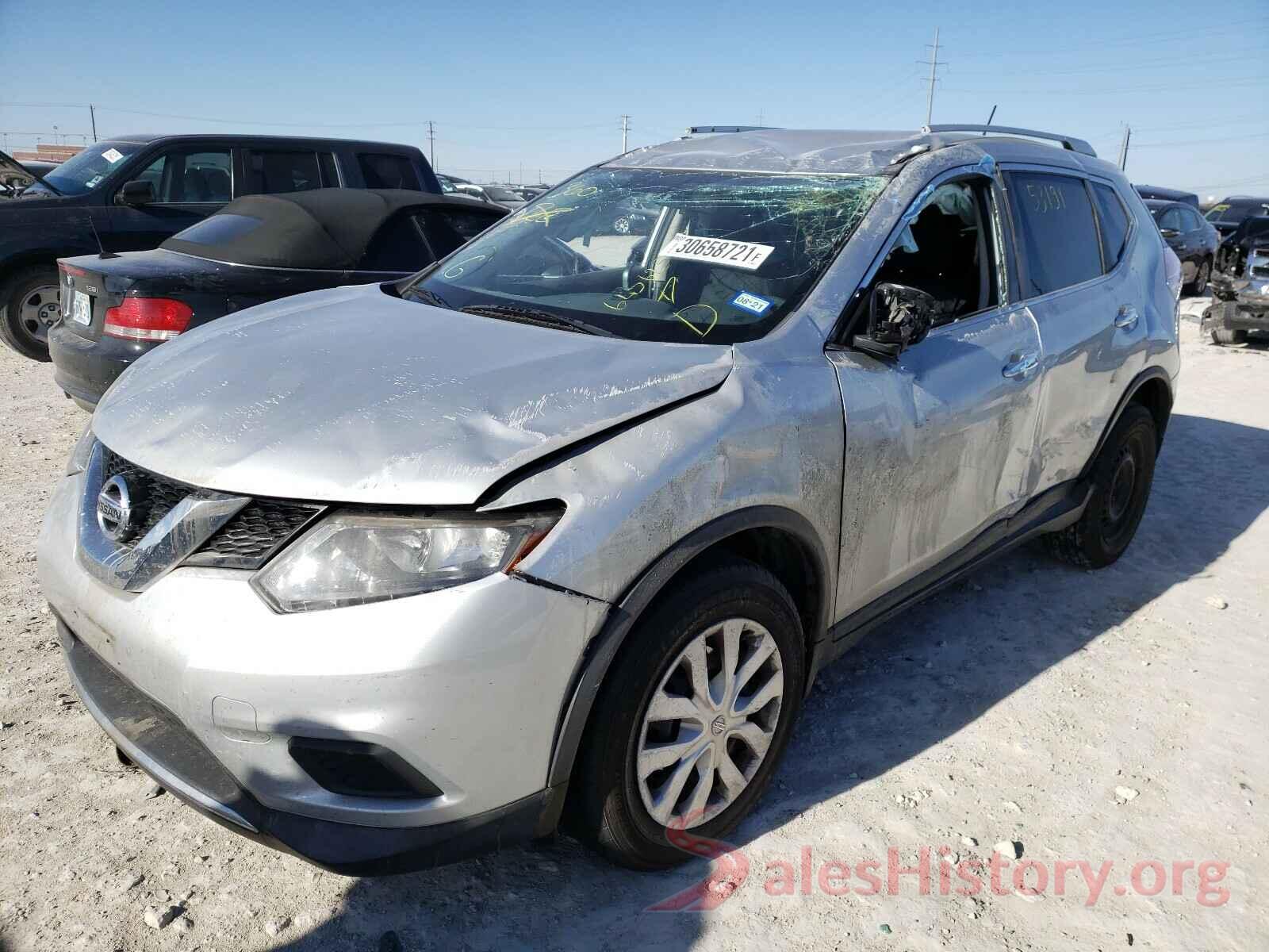 KNMAT2MVXGP645625 2016 NISSAN ROGUE