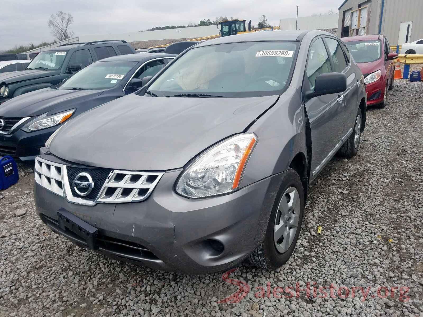 5N1AT2MT8JC722677 2012 NISSAN ROGUE