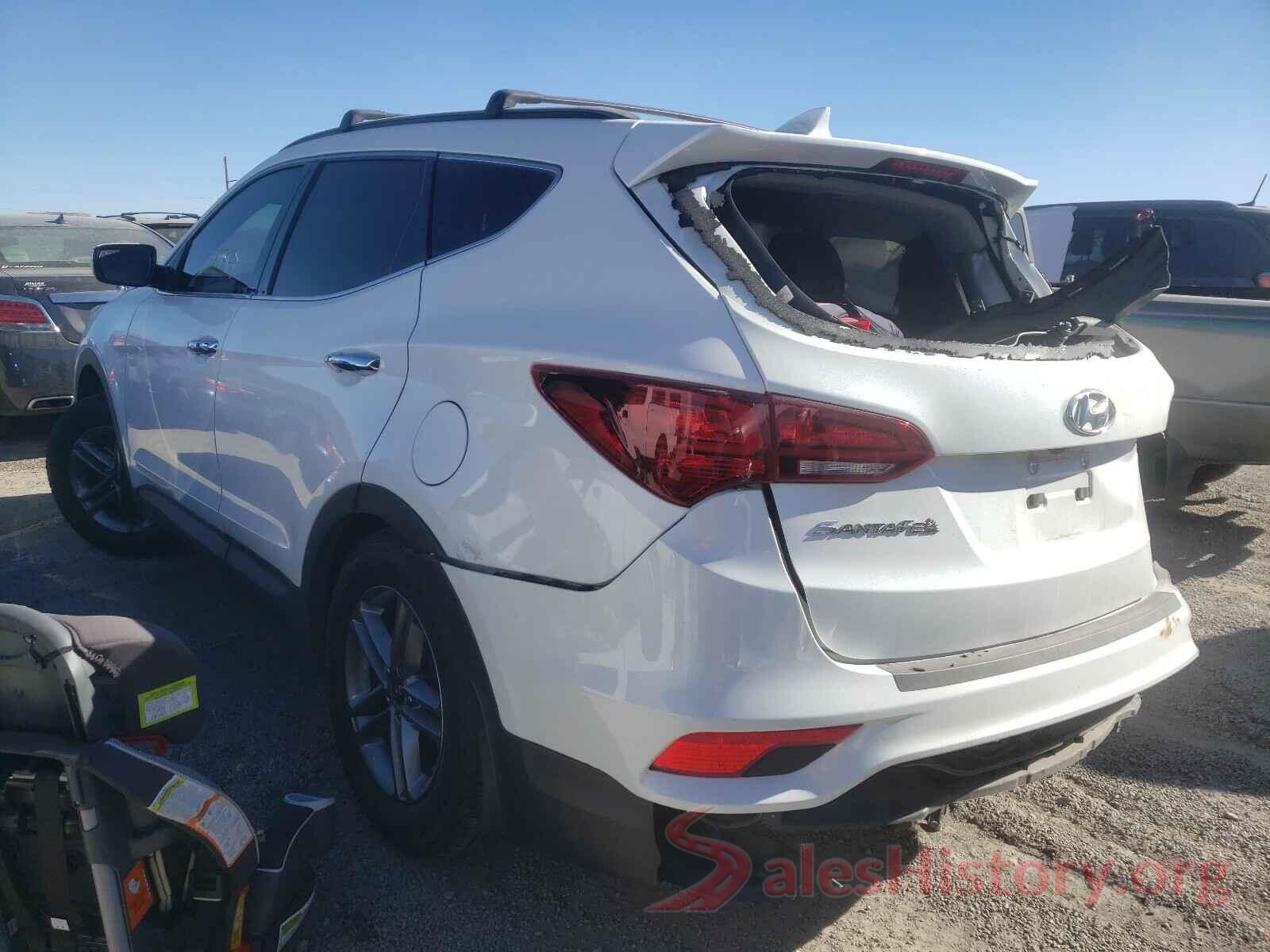 5NMZUDLB3HH006595 2017 HYUNDAI SANTA FE