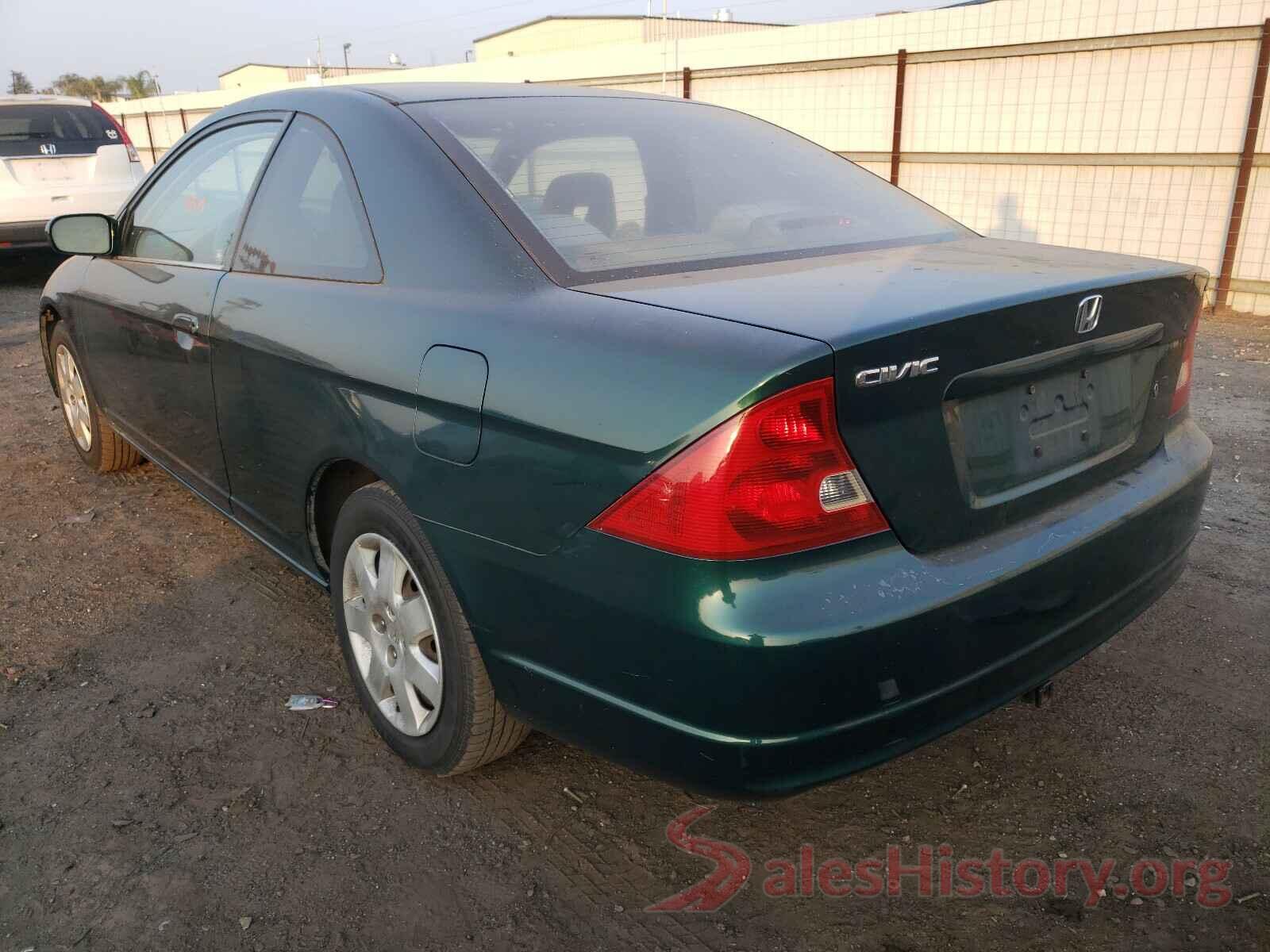 3VWE57BUXKM064057 2001 HONDA CIVIC