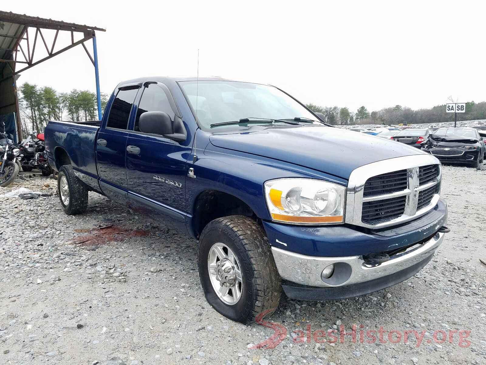 1FBZX2ZM1KKB54524 2006 DODGE RAM 2500