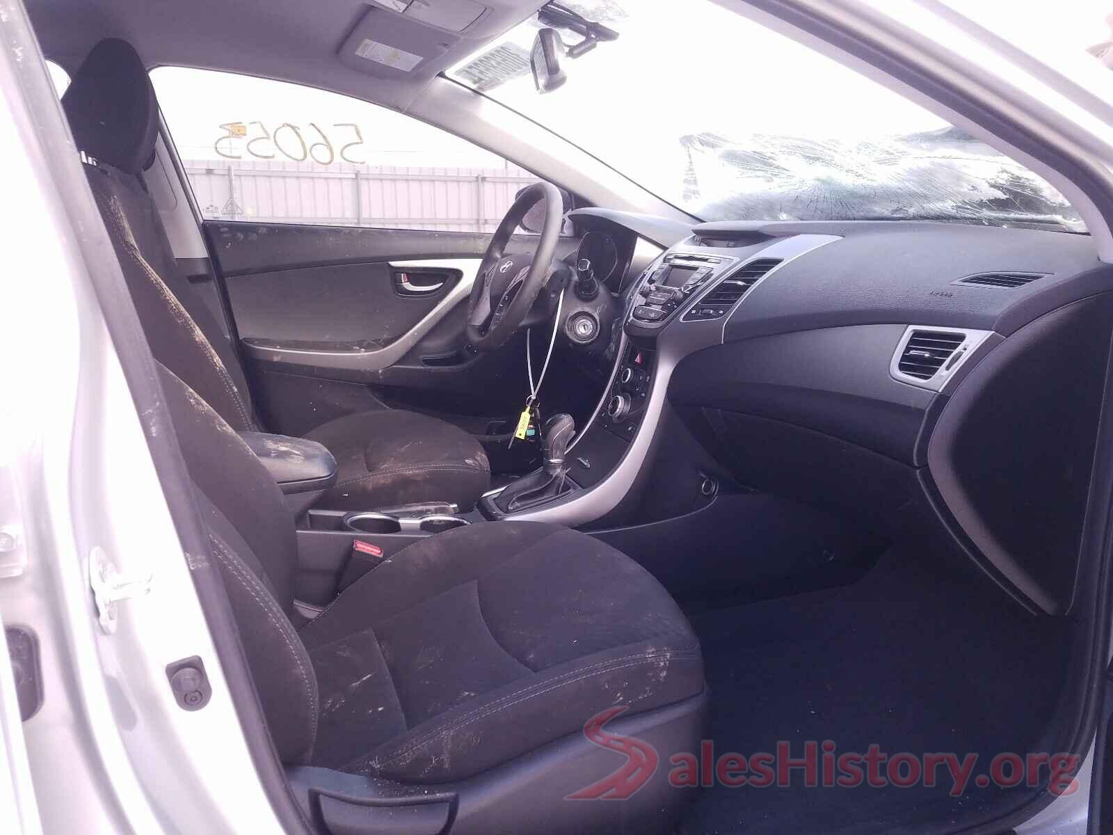 5NPDH4AEXGH772305 2016 HYUNDAI ELANTRA