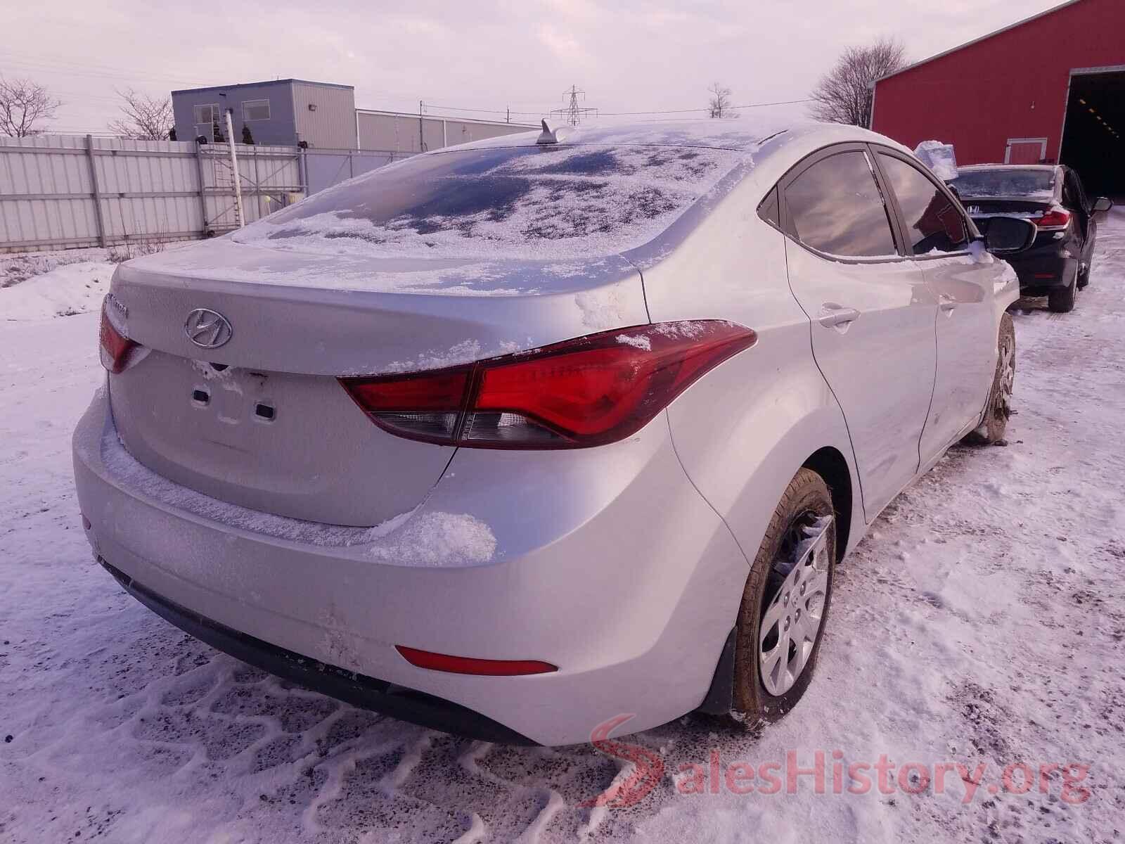 5NPDH4AEXGH772305 2016 HYUNDAI ELANTRA