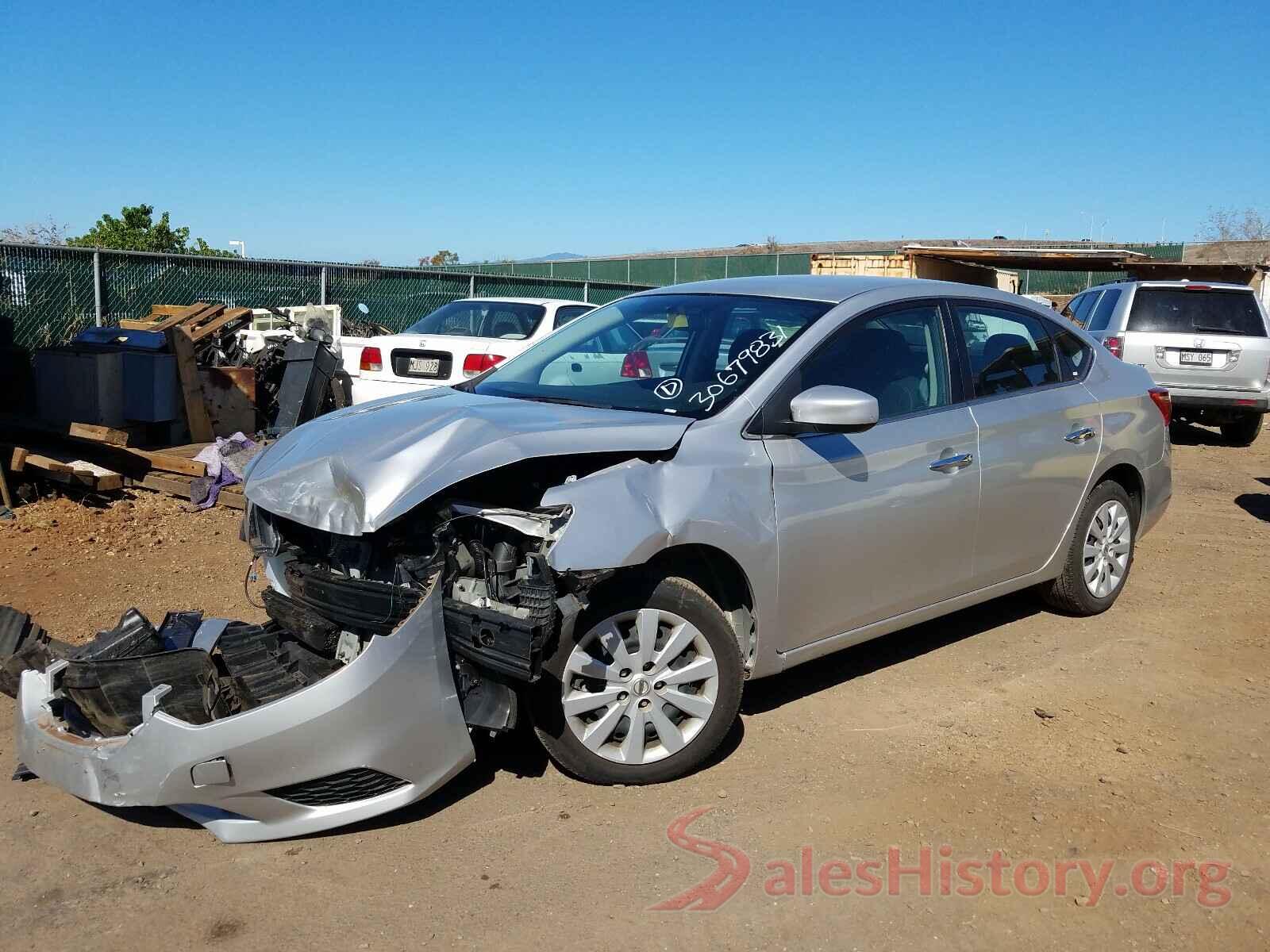 3N1AB7AP9KY248987 2019 NISSAN SENTRA