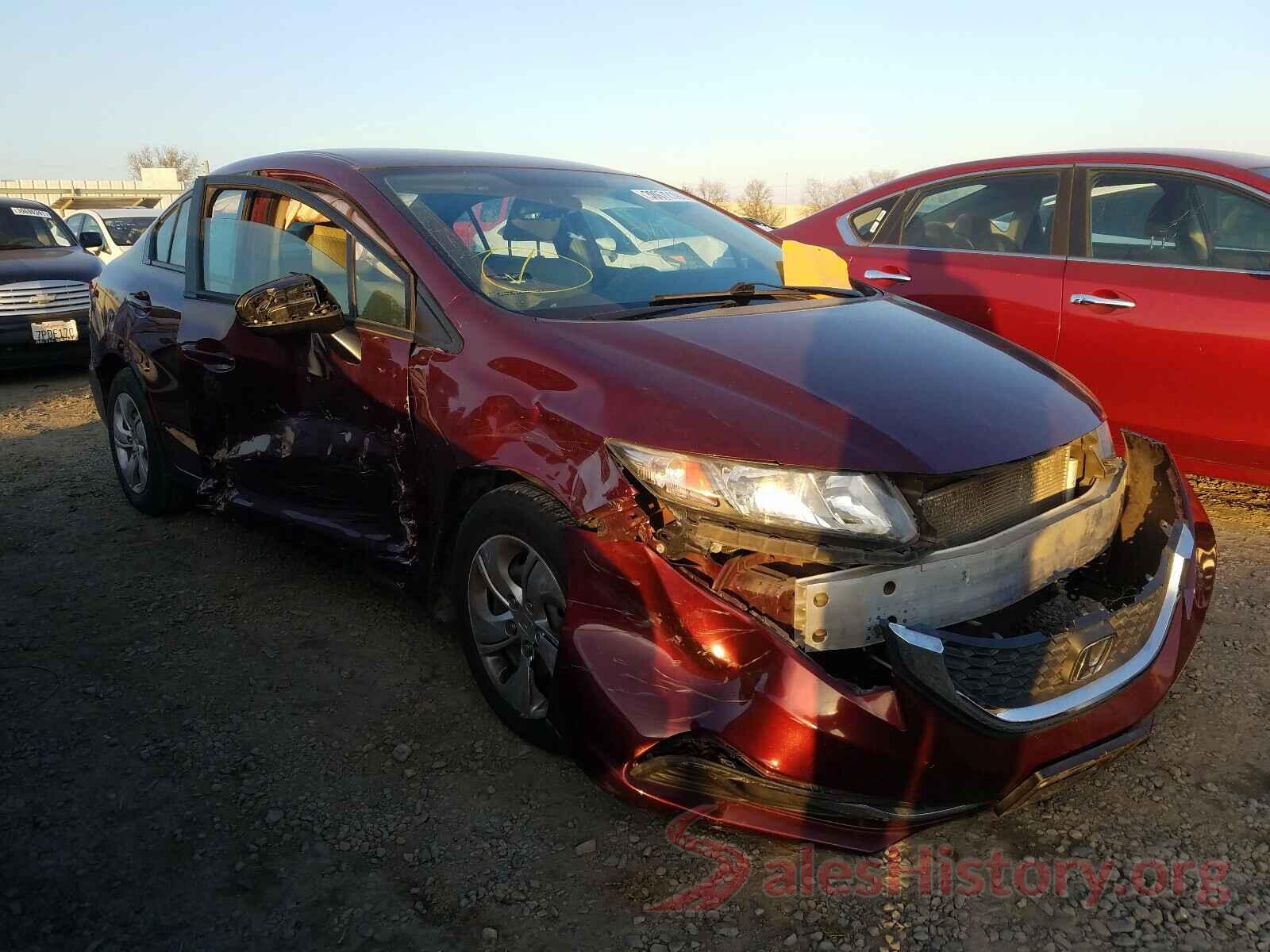 KM8J33A46JU670544 2015 HONDA CIVIC