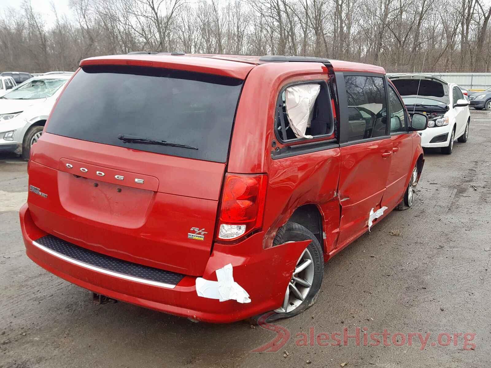 KNMAT2MT2GP730022 2014 DODGE CARAVAN