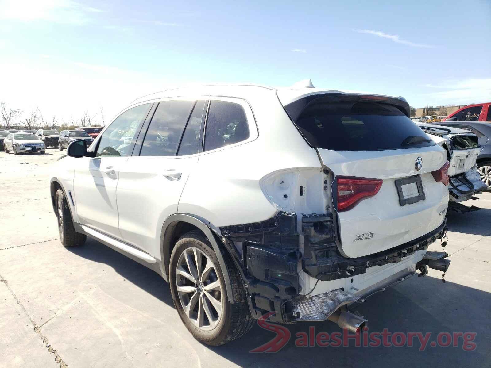 5UXTR7C53KLE88592 2019 BMW X3