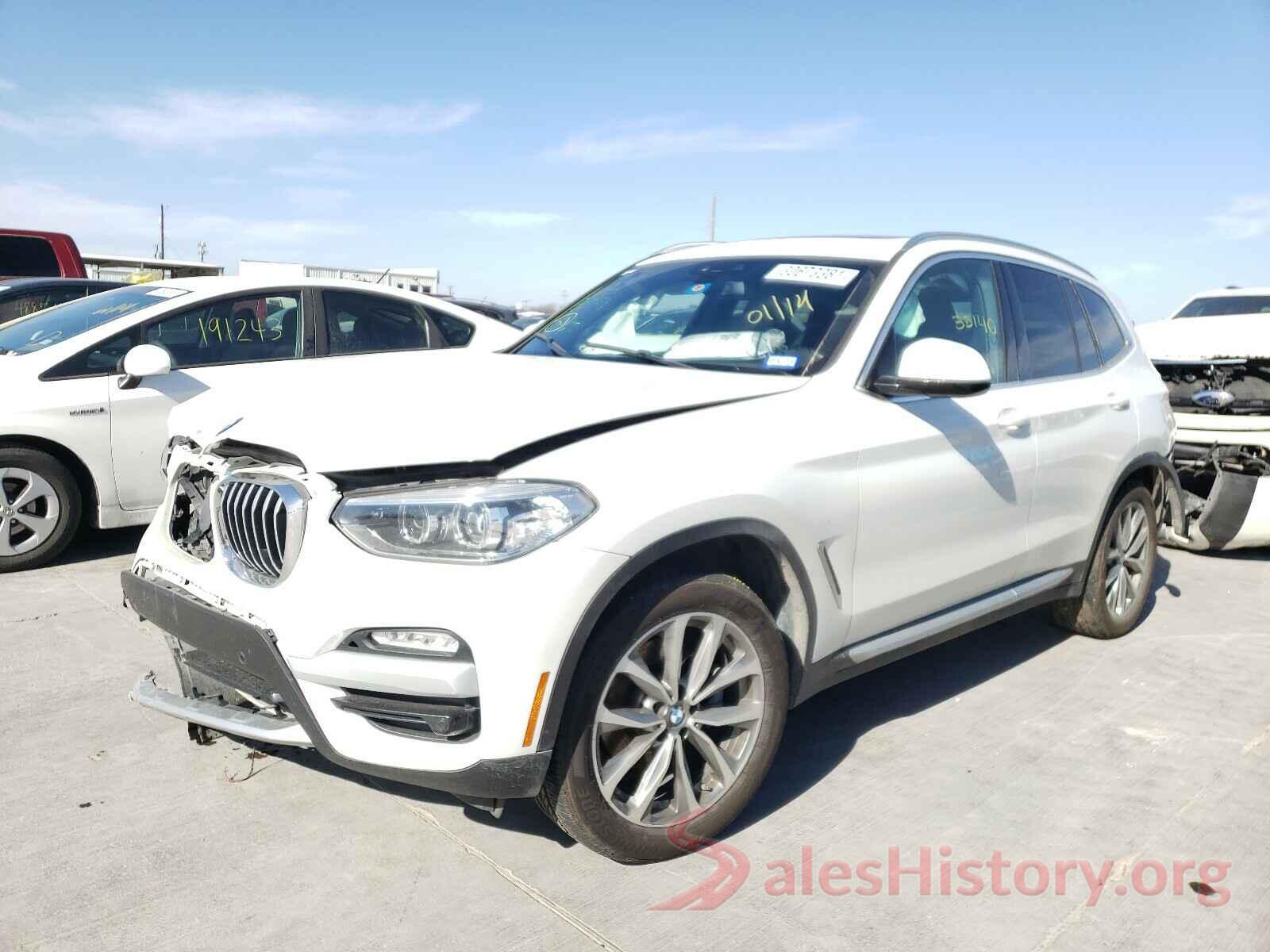 5UXTR7C53KLE88592 2019 BMW X3