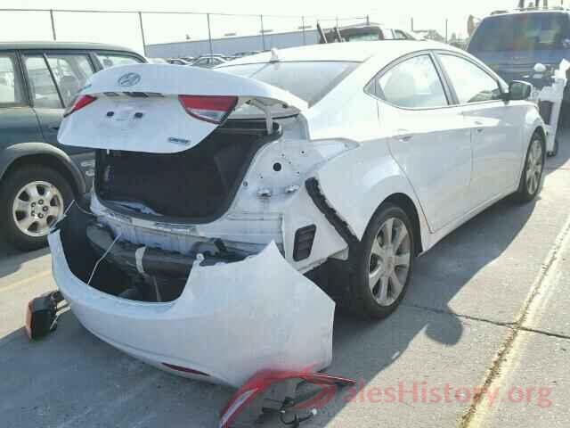 1V2UR2CA0KC538737 2013 HYUNDAI ELANTRA