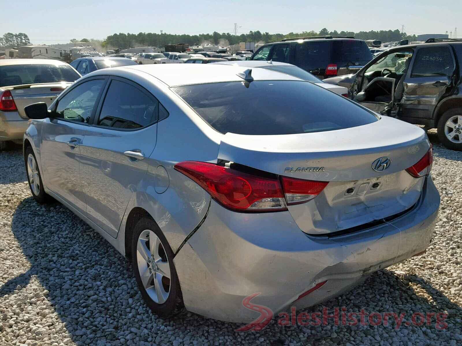 3VWDB7AJ7HM341901 2012 HYUNDAI ELANTRA