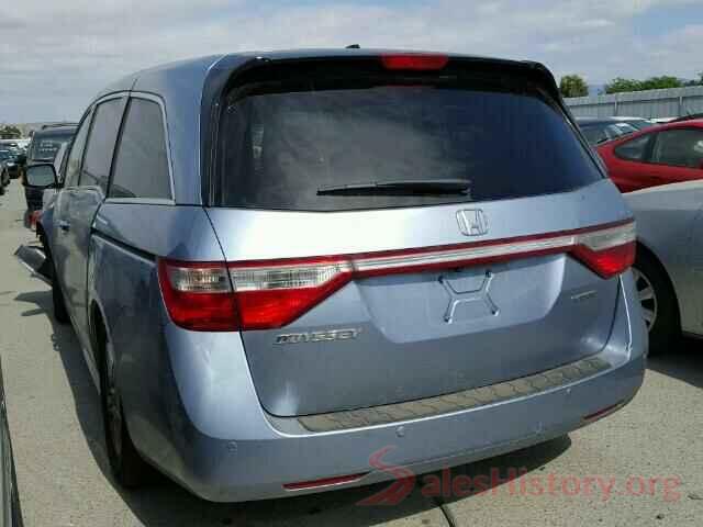 JTMW1RFV5KD501105 2012 HONDA ODYSSEY