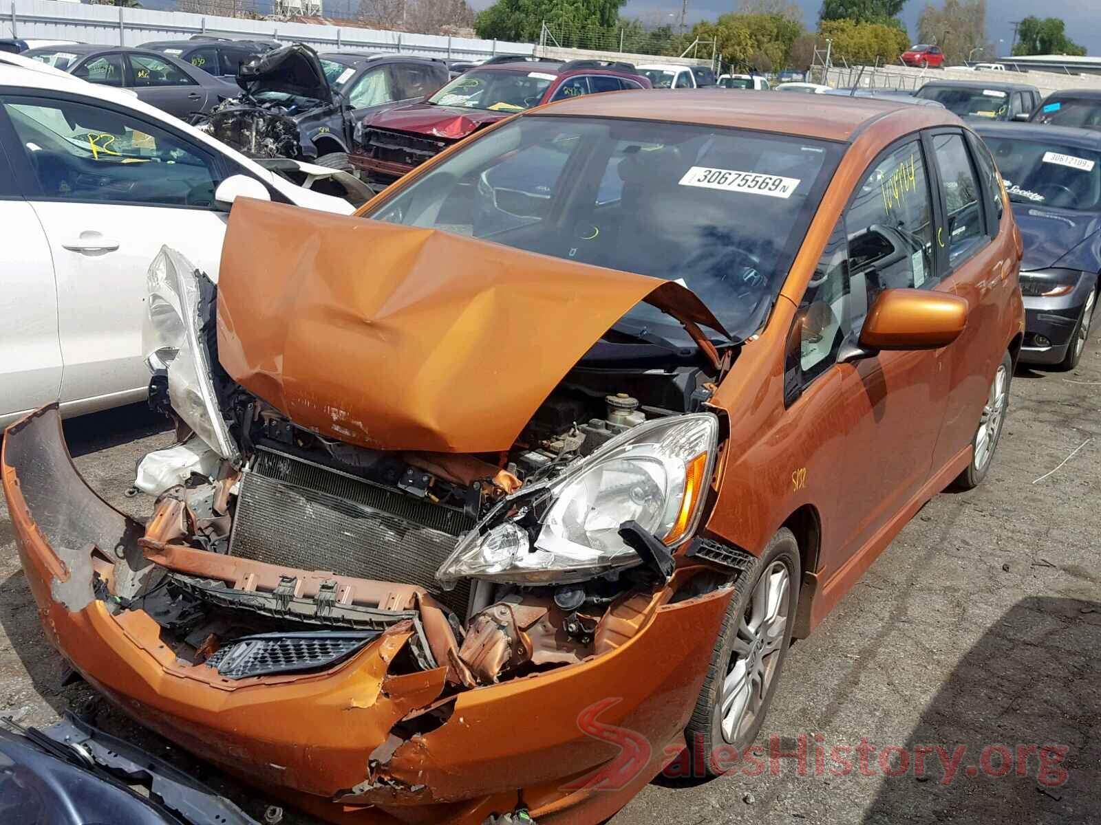 2T1BURHE1JC079610 2009 HONDA FIT SPORT